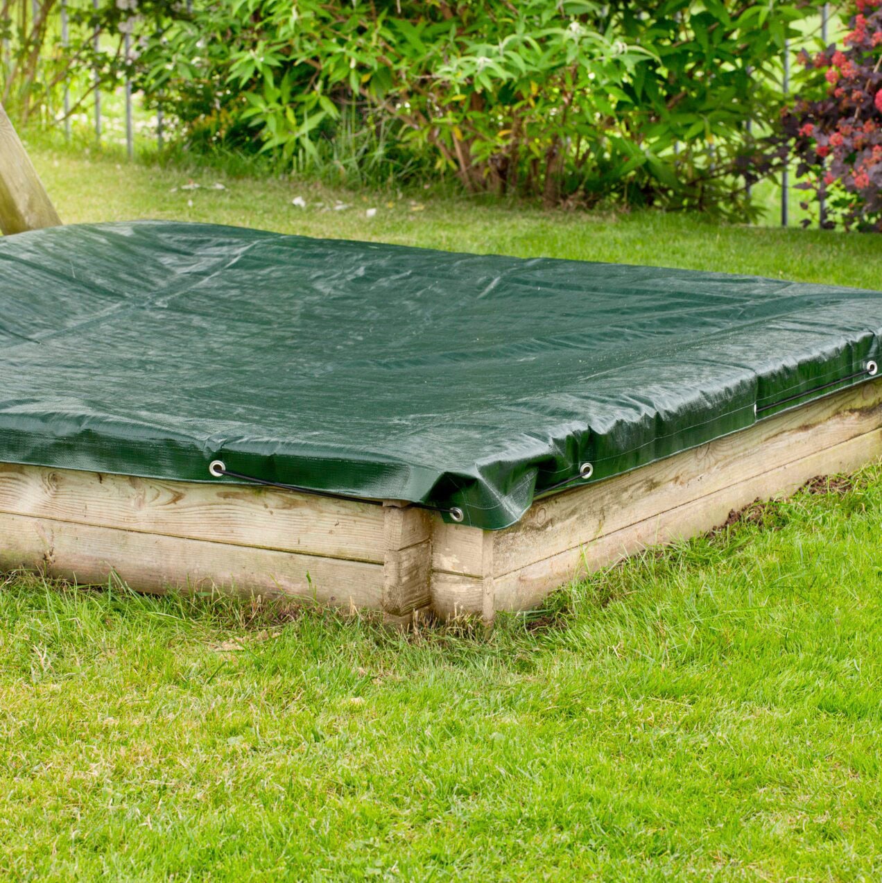 Windhager Sandkasten-Abdeckplane »MEDIUM«, 1,7x1,7 m, mit Kordel zur Befestigung