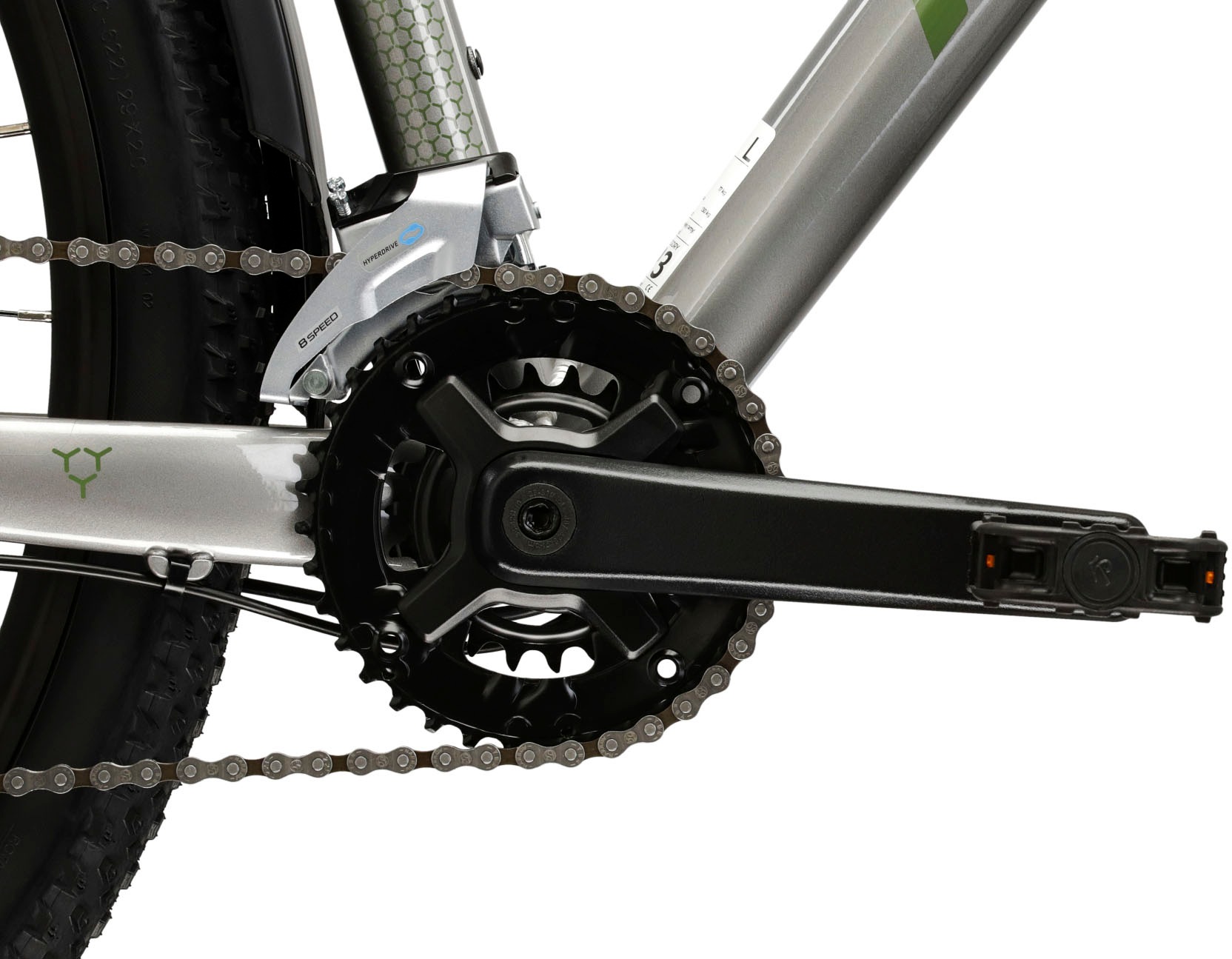 Kross Mountainbike »Hexagon 4.0«, 16 Gang, Shimano, ACERA M3020 Schaltwerk, Kettenschaltung