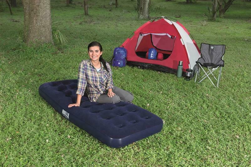 Luftbett BESTWAY Gr. 76, blau, Luftbetten, B/H/L: 76cm x 22cm x 185cm, Vinyl, B:76cm H:22cm L:185cm 3