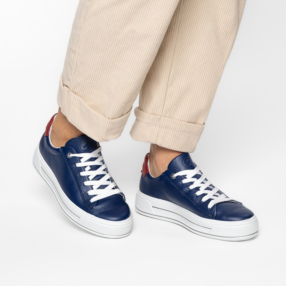 Ara Plateausneaker »CANBERRA«  , Freizeitschuh, Halbschuh, Schnürschuh in Komfortweite G (= weit),