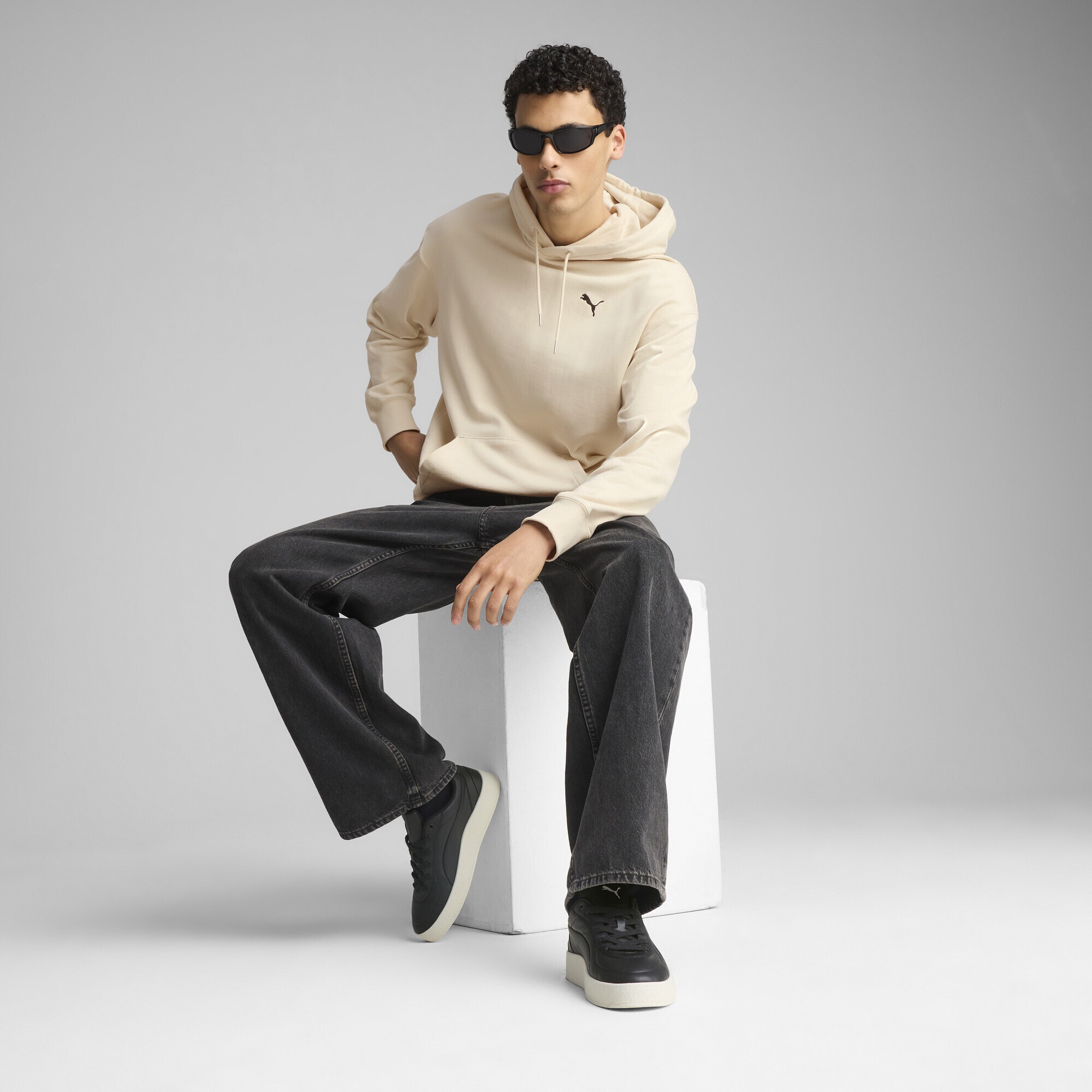 PUMA Hoodie »WARDROBE ESS Relaxed Hoodie Herren«