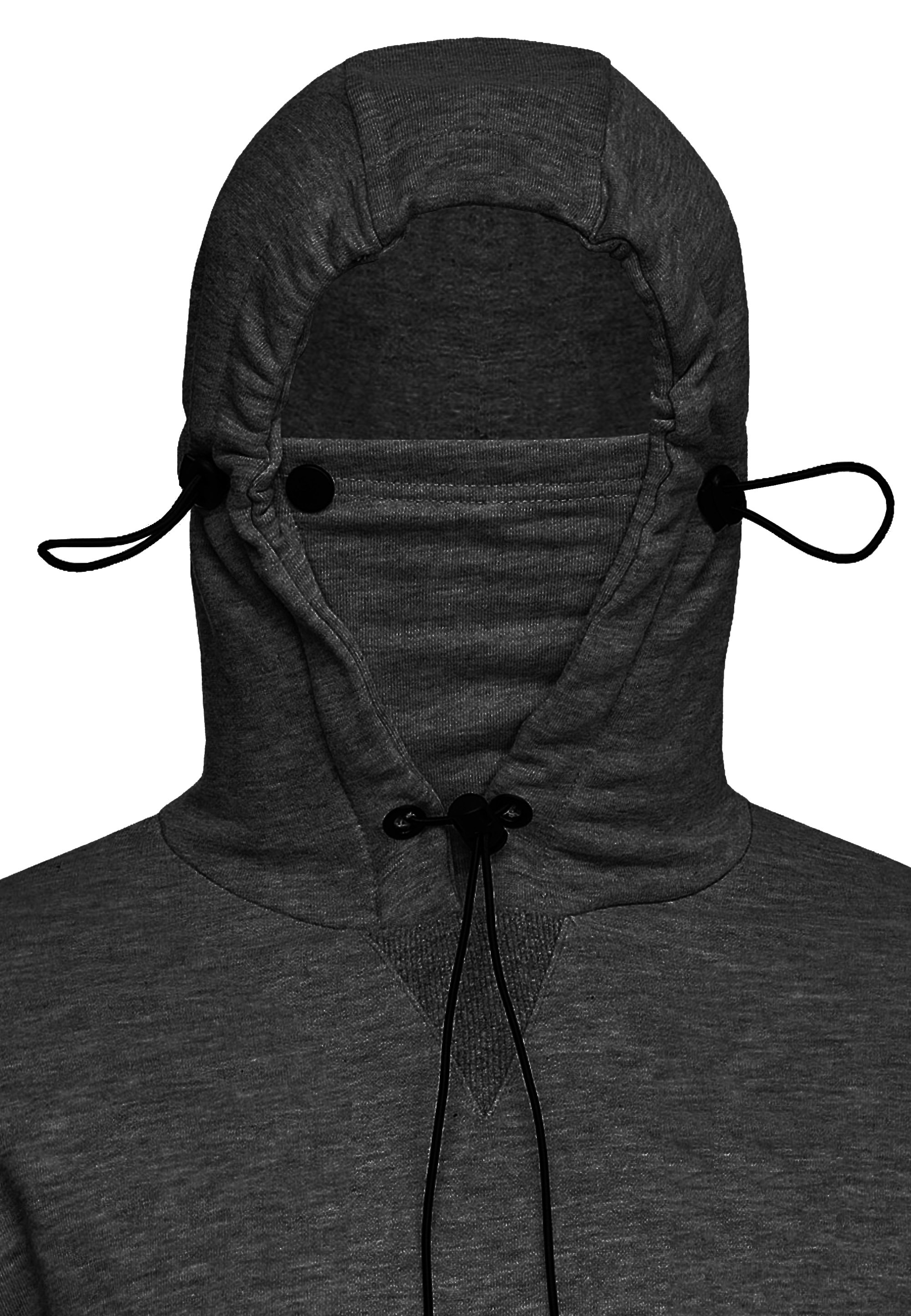 Rusty Neal Kapuzensweatshirt, mit intregrierter Mund-Nasen-Bedeckung