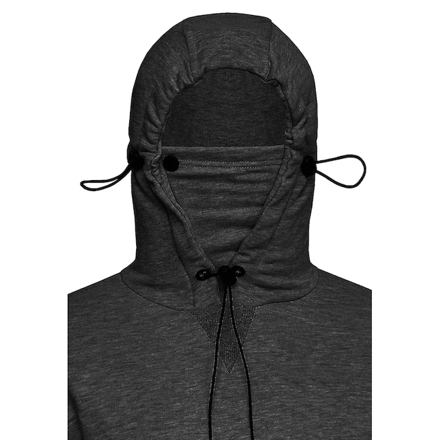 Rusty Neal Kapuzensweatshirt, mit intregrierter Mund-Nasen-Bedeckung ▷  bestellen | BAUR