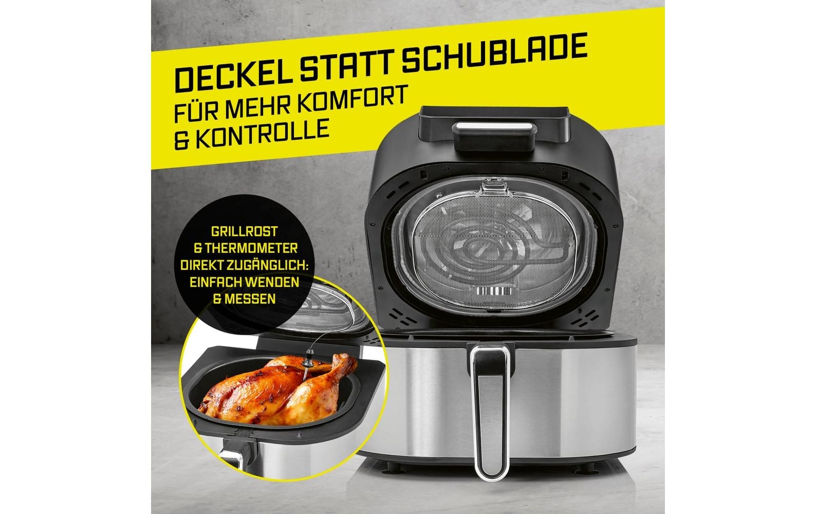 GOURMETmaxx Heißluftfritteuse »5,5 l« 2000 W