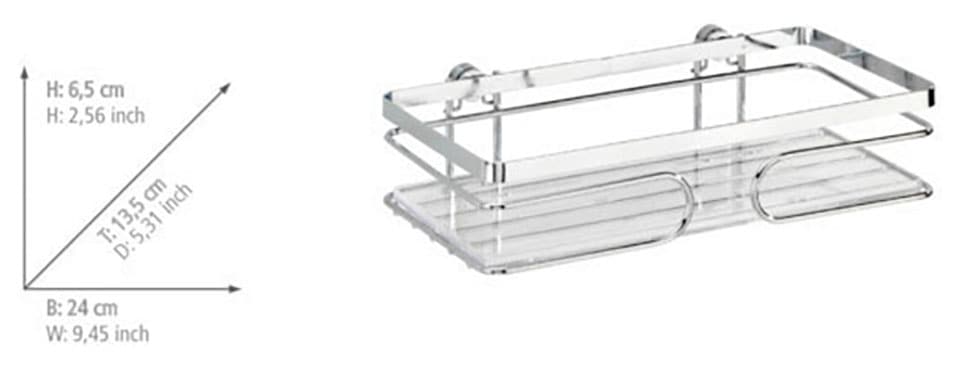 WENKO Duschablage »Premium«, 1 Etage