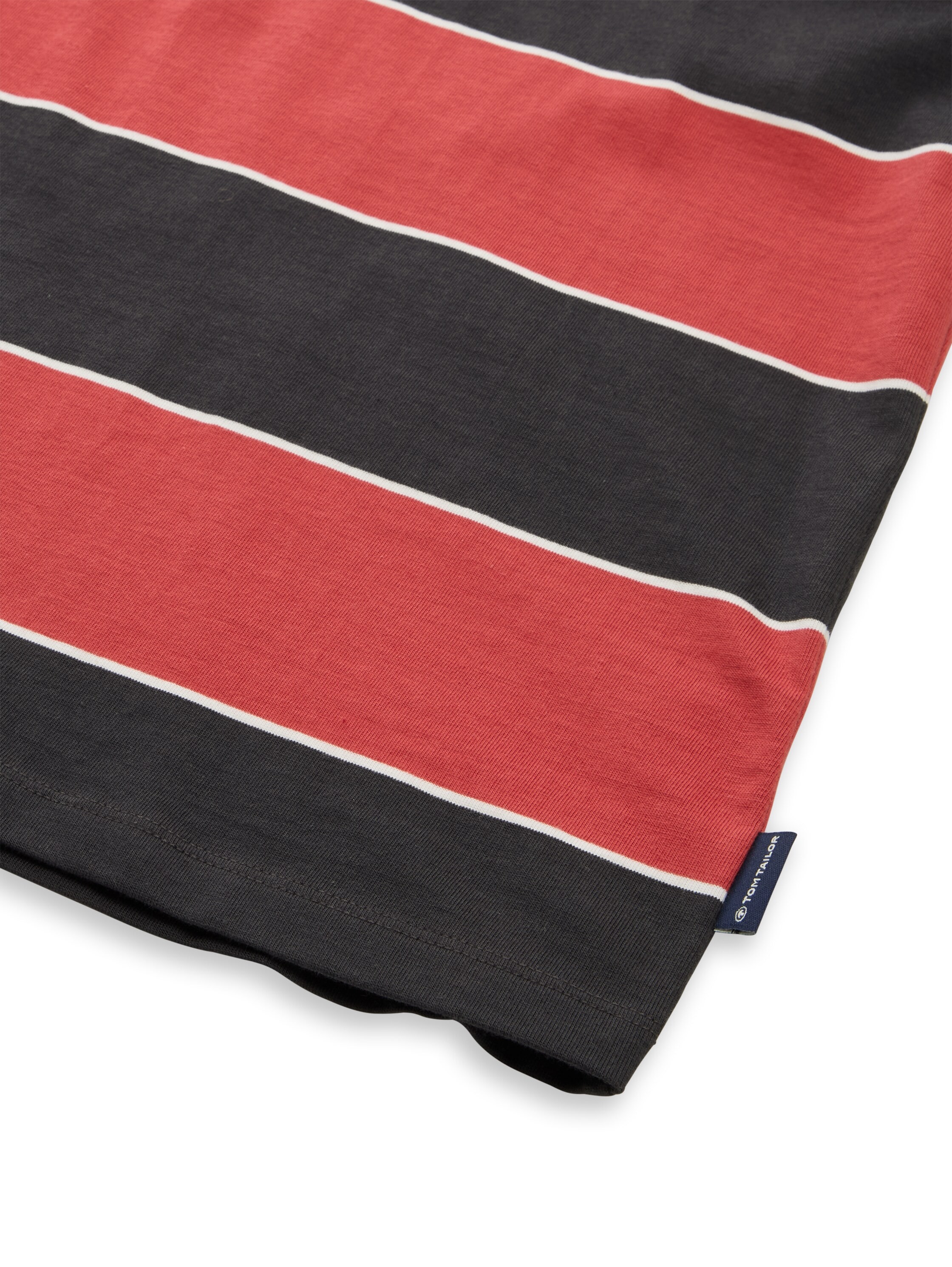 TOM TAILOR Poloshirt Sommer-Shirt mit Streifen