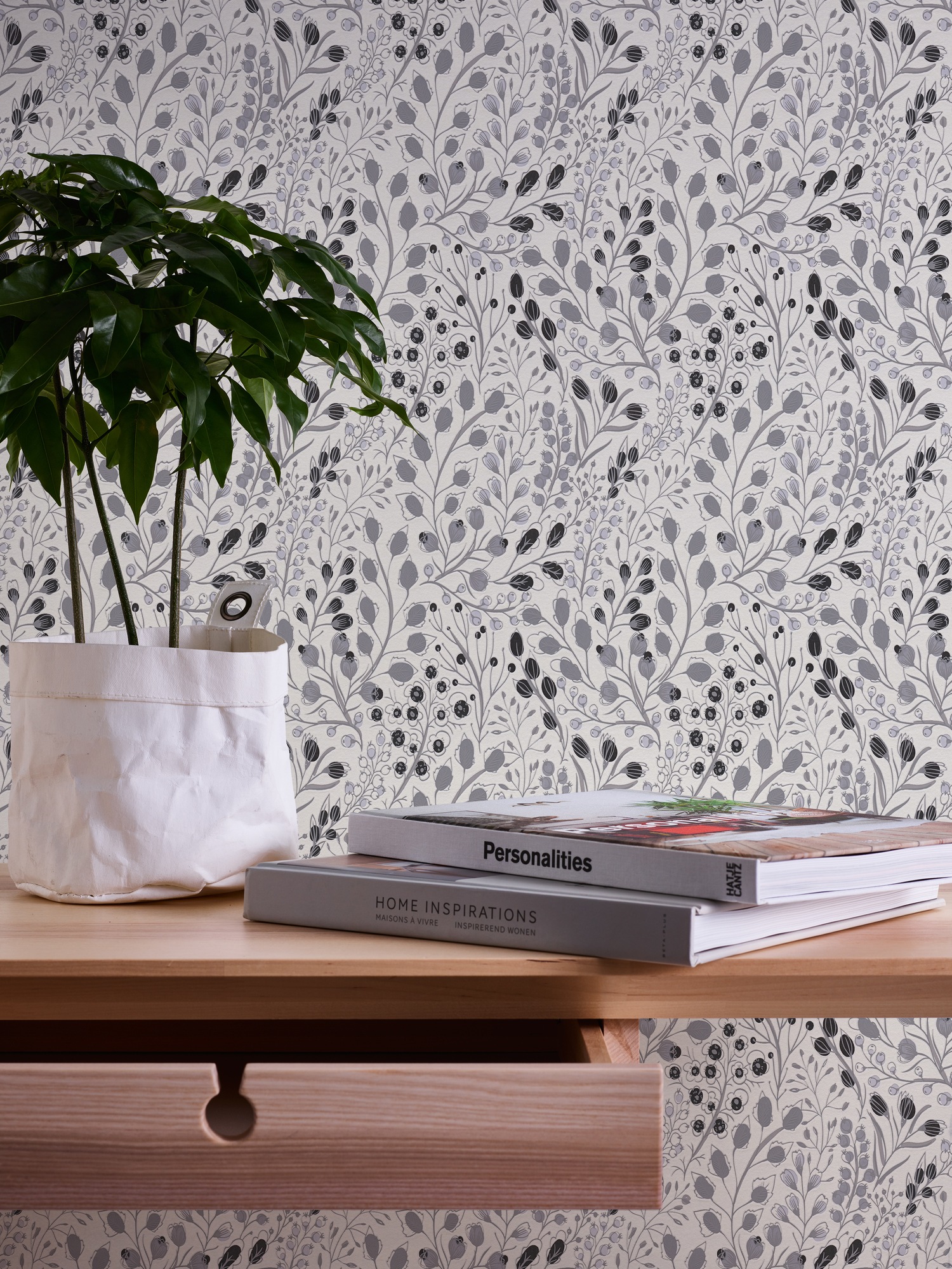 A.S. Création Vliestapete »Attractive 2 Tapete mit Blümchen«, matt-gemustert-neutral, Floral Blumentapete blümchen leicht strukturiert Design Kinderzimmer