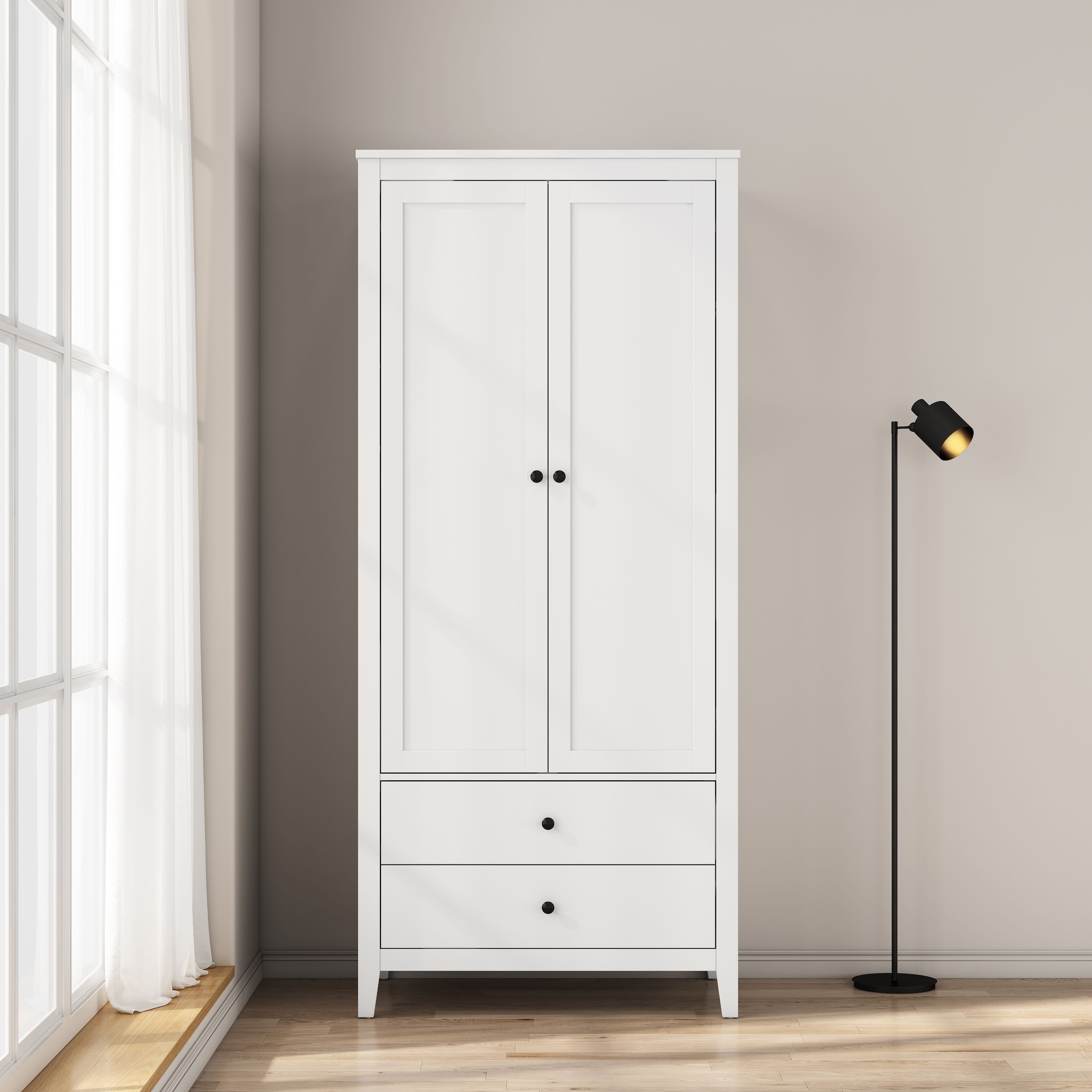 OTTO home Kleiderschrank "Borkum Sideboard Anrichte mit 6 Schubladen Landha günstig online kaufen