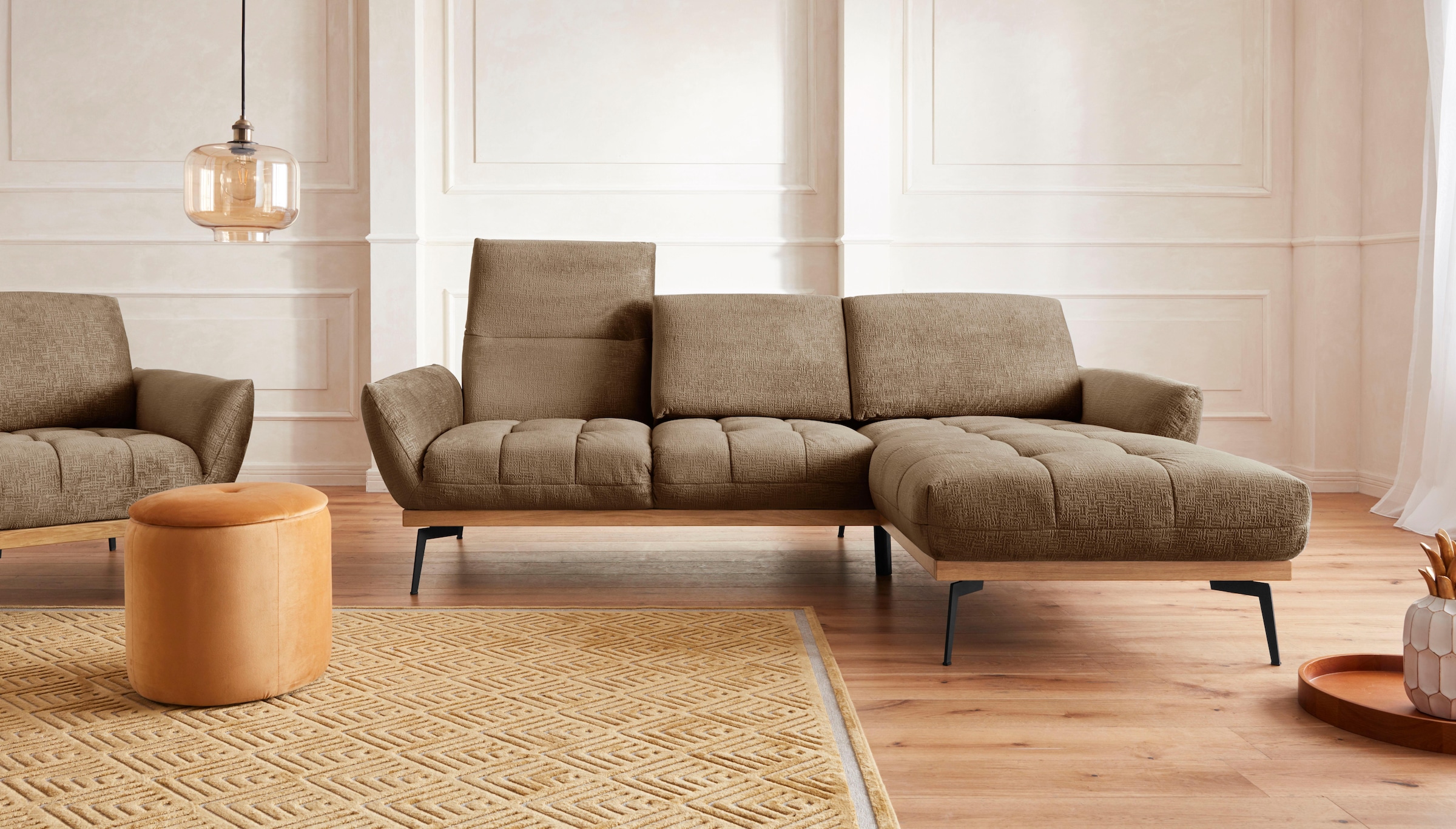 Guido Maria Kretschmer Home&Living Ecksofa »Palíc, L-Form«