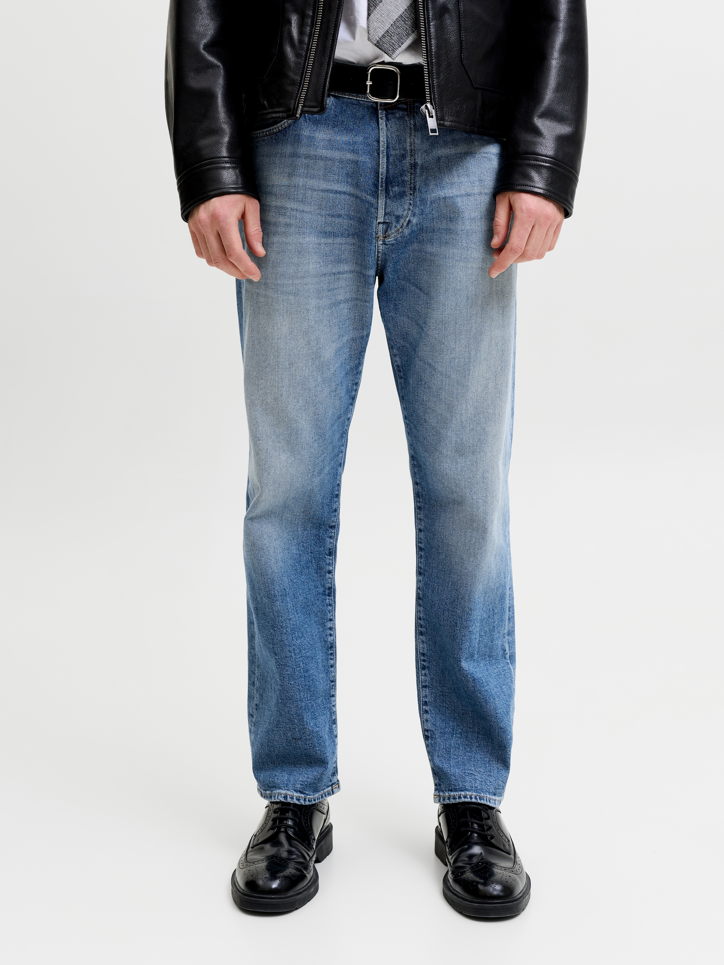 Jack & Jones Relax-fit-Jeans »JJICHRIS JJICON JOS« Baumwollmischung, relaxed fit