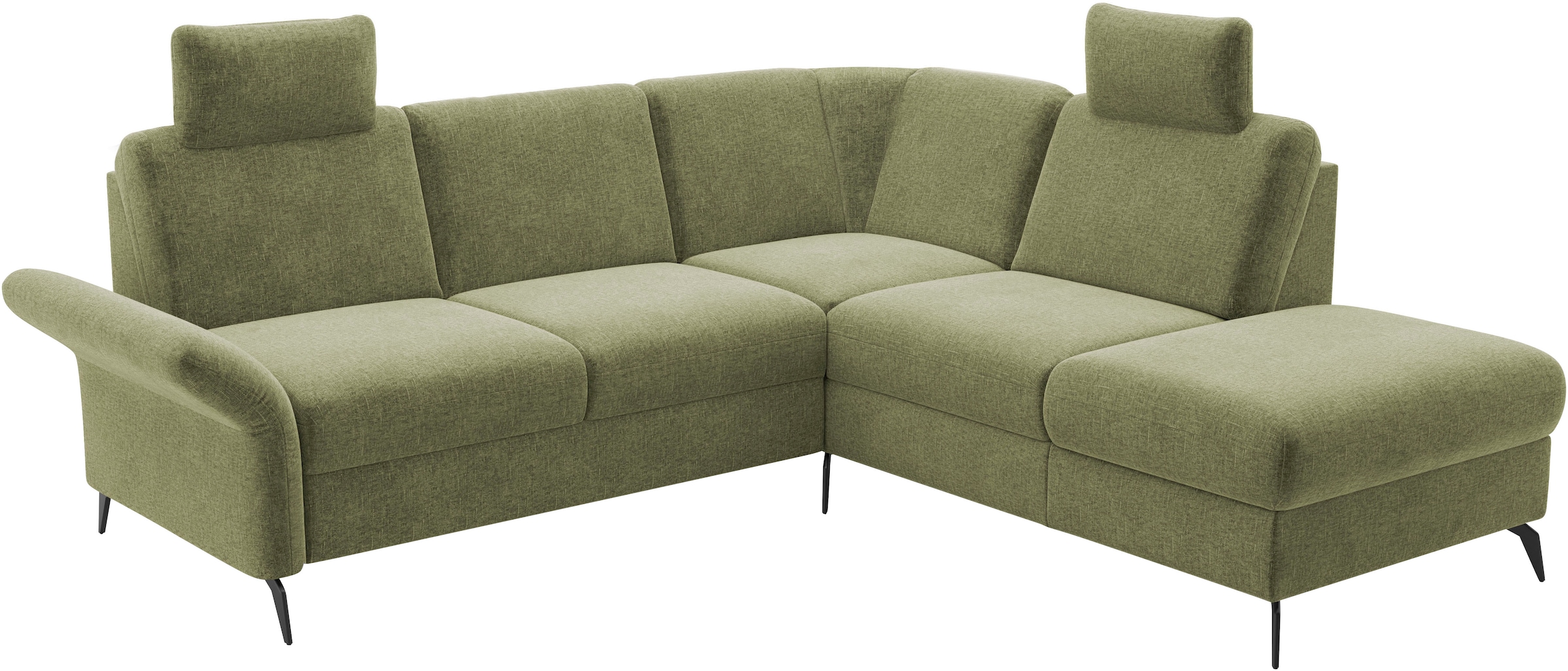 Home affaire Ecksofa »Rochelle«, optional: Armteilverstellung, klappbar, Bettkasen