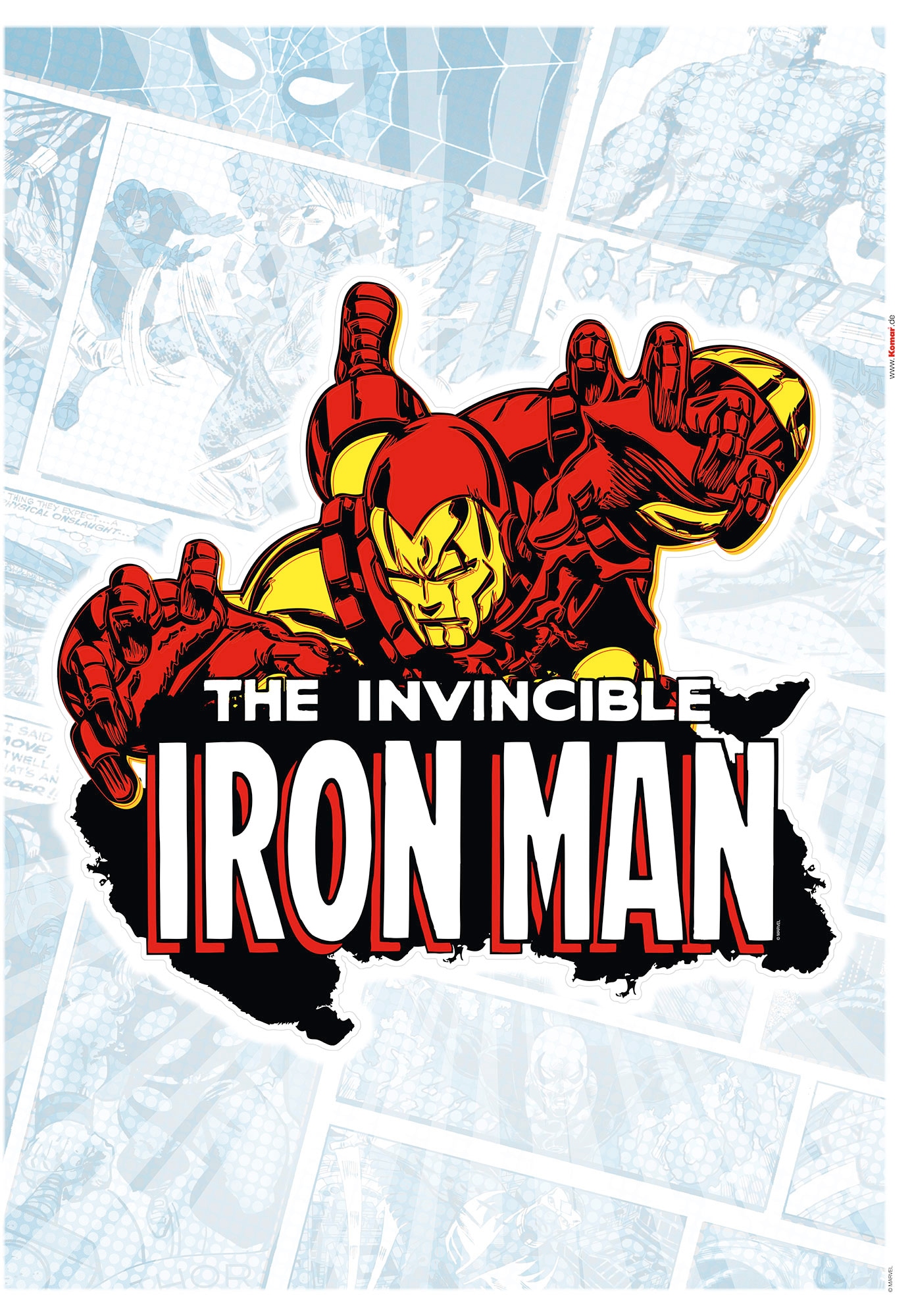 cm Comic 50 70 Classic«, BAUR St.), | Komar kaufen x Wandtattoo »Iron Man (1