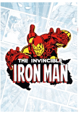 Komar Wandtattoo »Iron Man Comic Classic« (1...