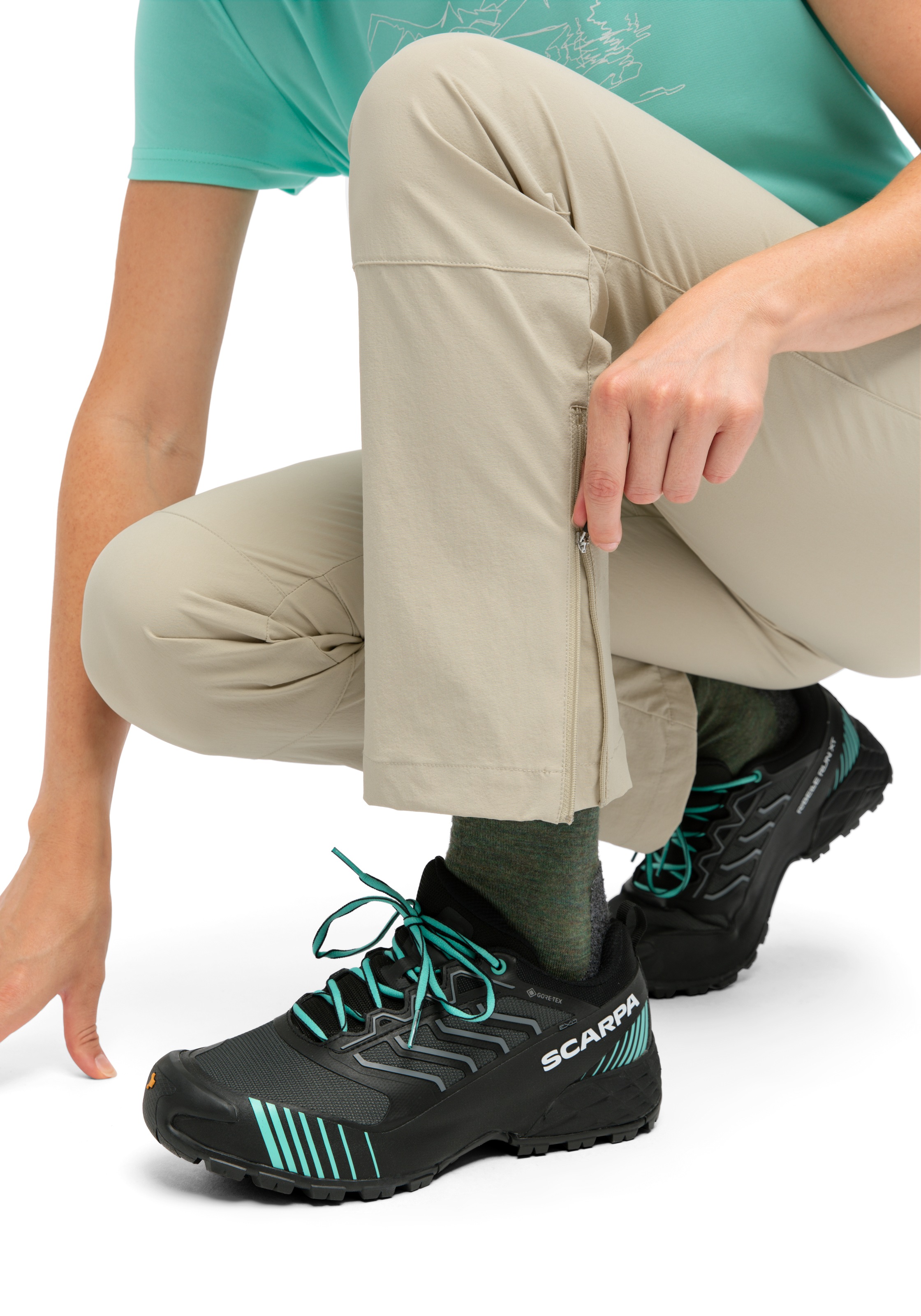 Maier Sports Outdoorhose "Inara slim Vario", Damen Wanderhose, Funktionshos günstig online kaufen