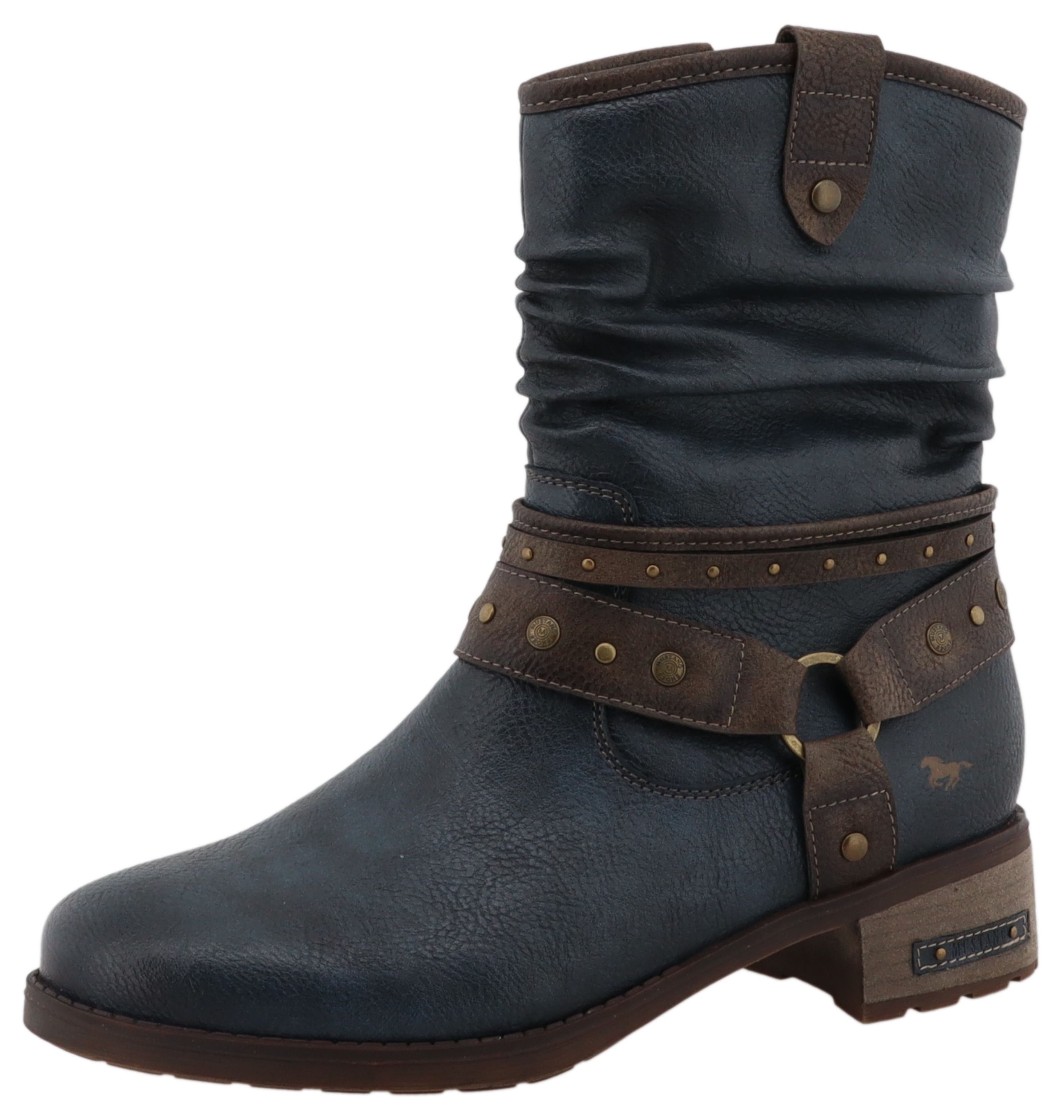 Mustang Shoes Winterboots "Fabienne" Stiefelette, Westernboots mit Warmfutt günstig online kaufen