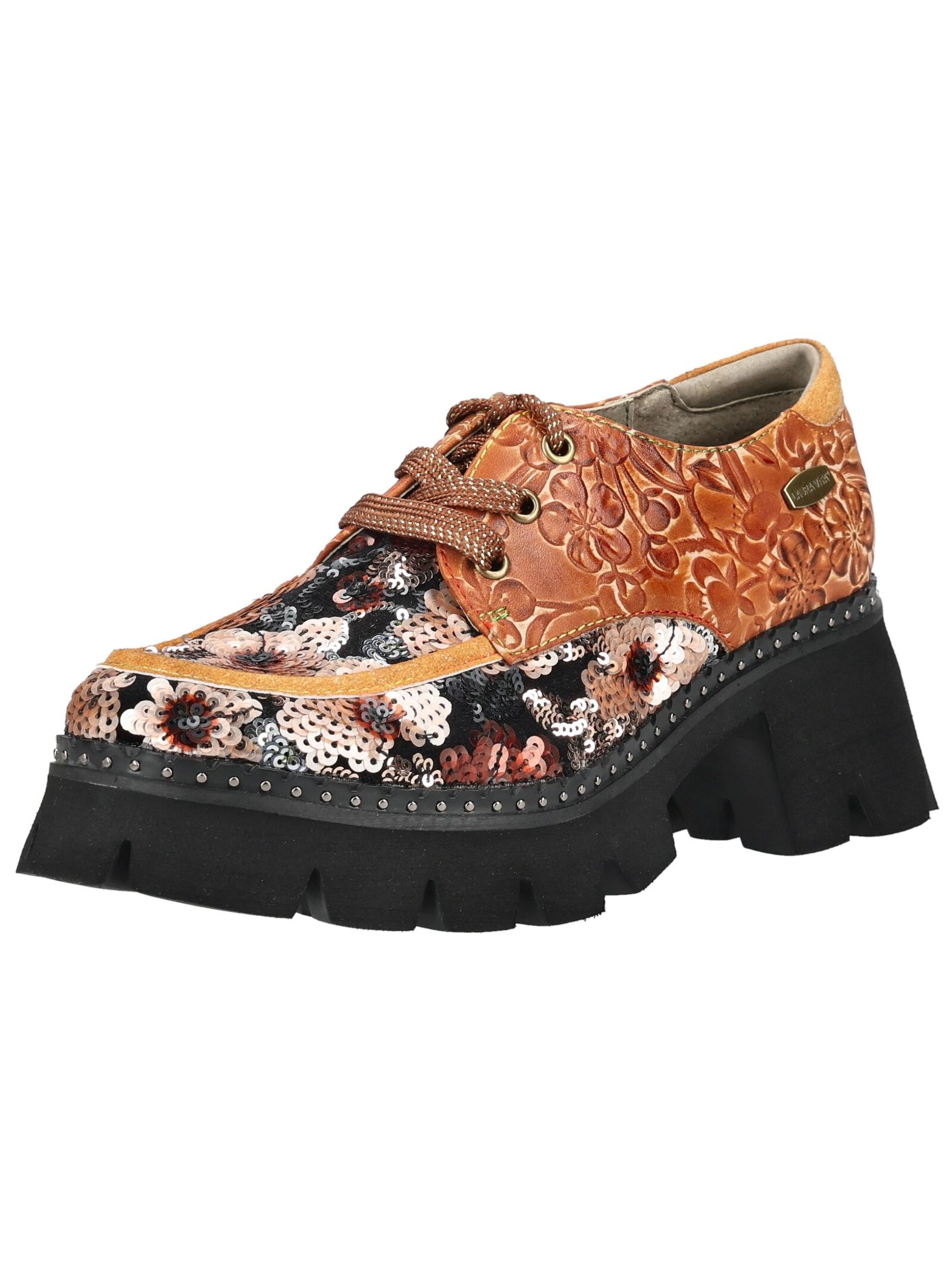 LAURA VITA Schnürschuh "LAURA VITA Halbschuhe Leder/Textil"