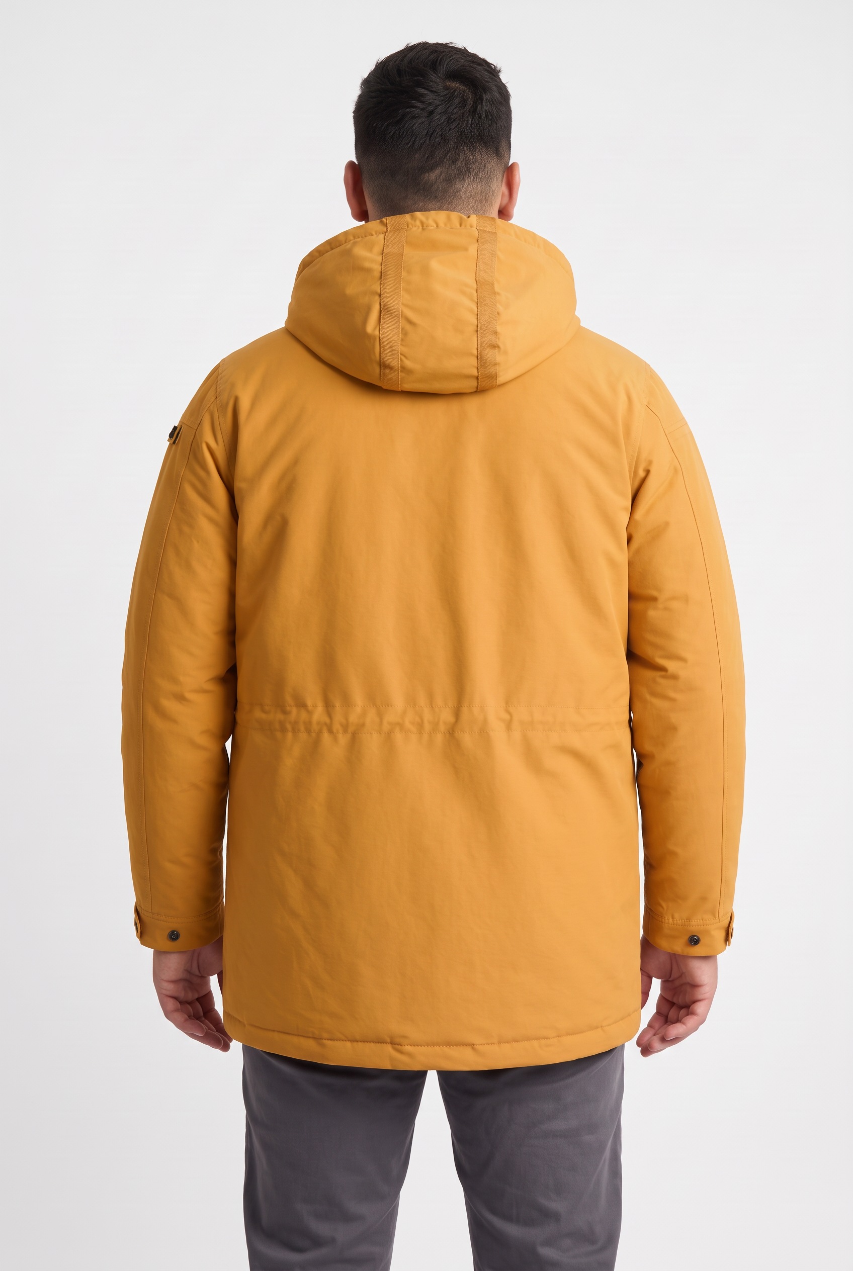 PME LEGEND Langjacke mit Kapuze Aufgesetzte Taschen mit seitlichem Eingriff