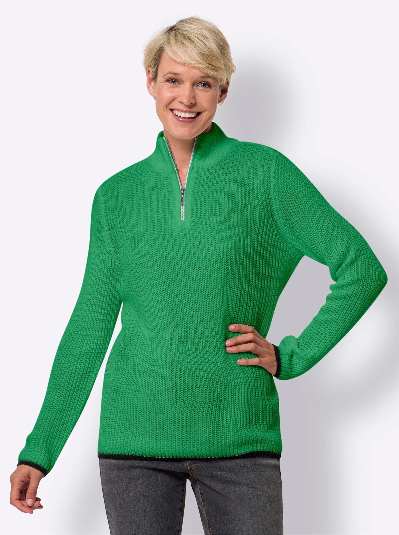 Classic Basics Strickpullover »Langarm-Pullover«