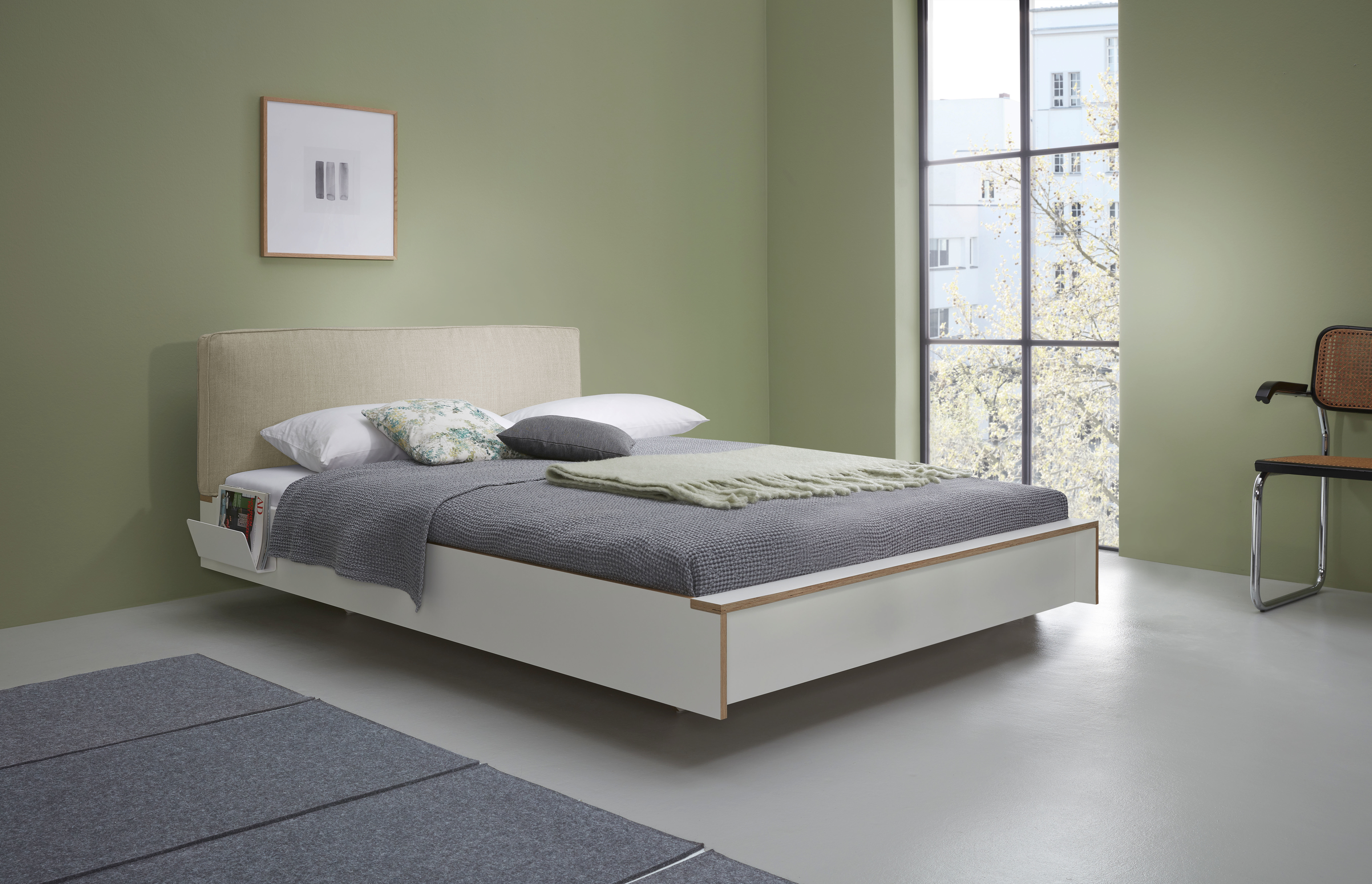 Kopfteil »FLAI Polsterkopfteil«, hervorragende Ergänzung für Doppelbett »FLAI«, ohne...