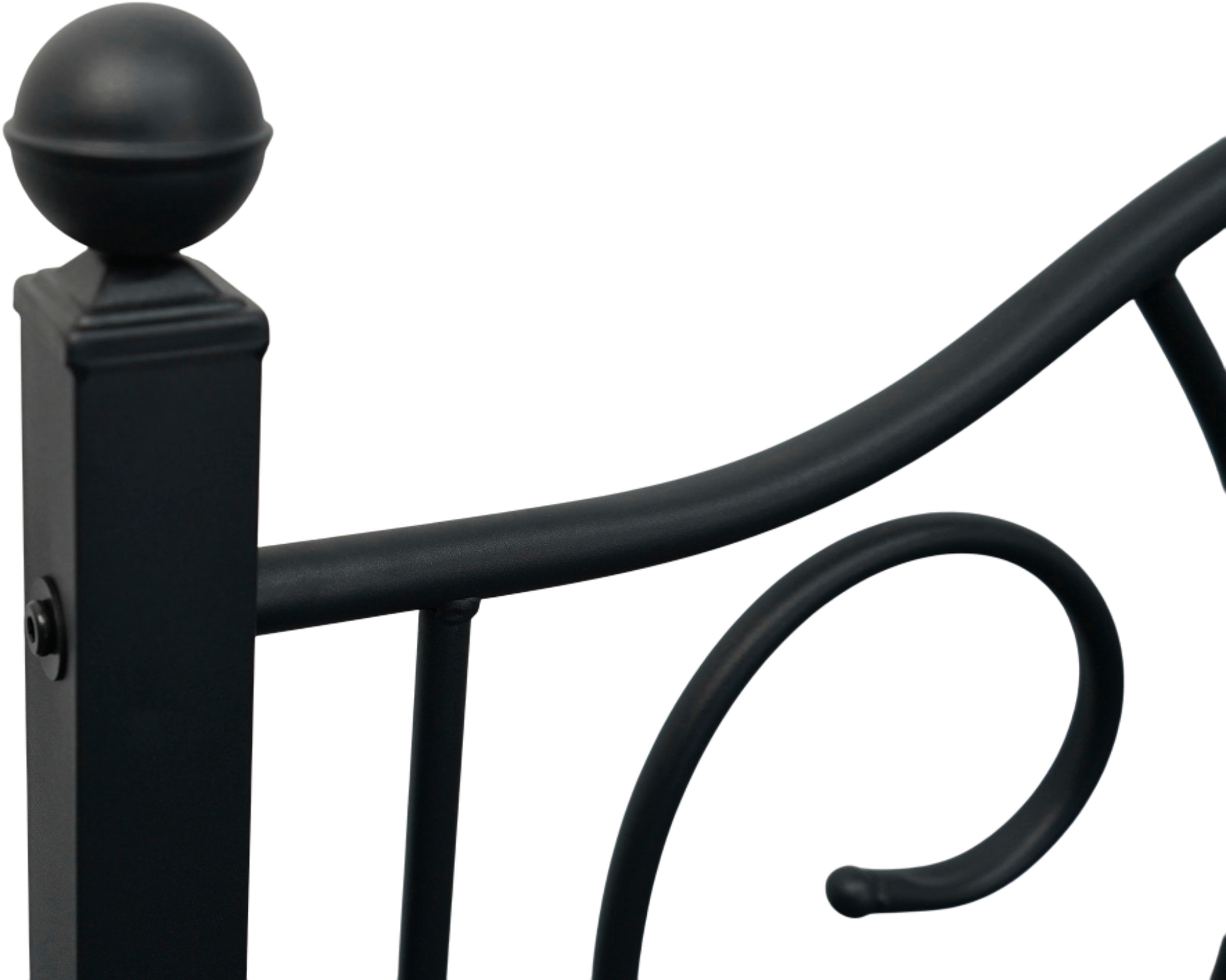 OTTO home Metallbett »Amrum Landhausbett Bett Märchenbett Prinzessinbett« Träume wie im Märchen: Dein romantisches Metallbett in 2 Breiten