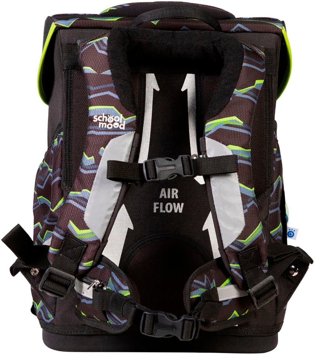 SCHOOL-MOOD® Schulranzen »Champion Pro«, retroreflektierende Flächen