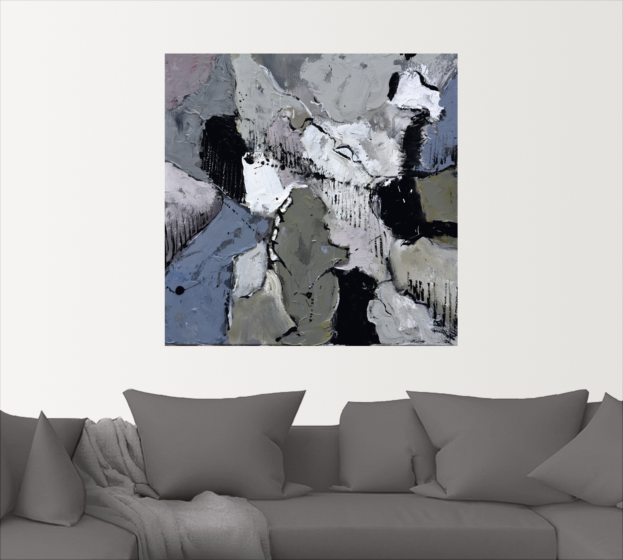 Artland Leinwandbild »Abstrakt XII«, Gegenstandslos, (1 St.), auf Keilrahmen gespannt