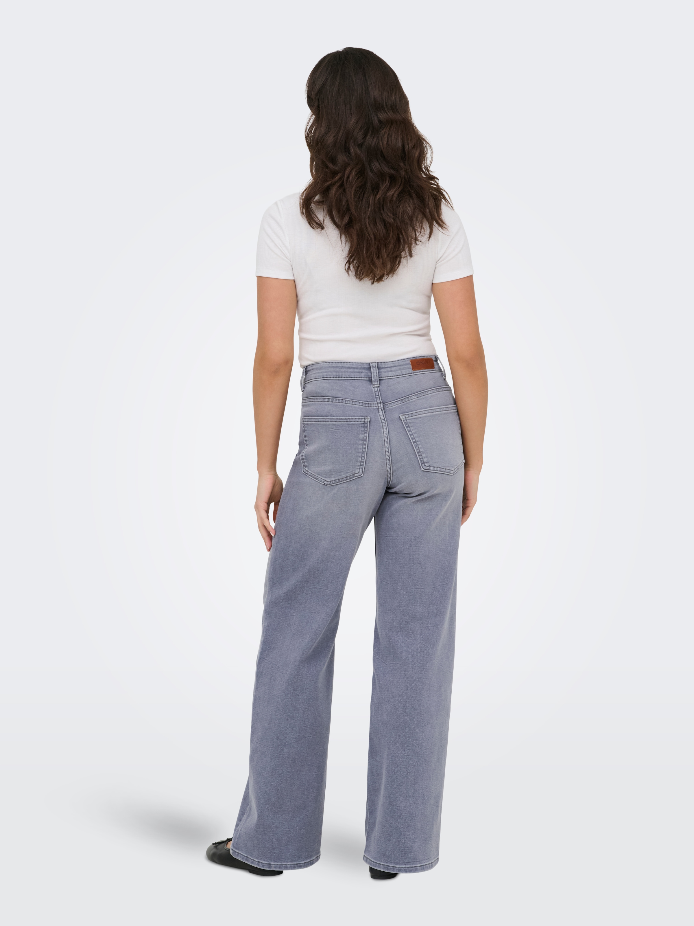 ONLY High-waist-Jeans »ONLMADISON JOGG HW WIDE DNM« high waist, wide fit