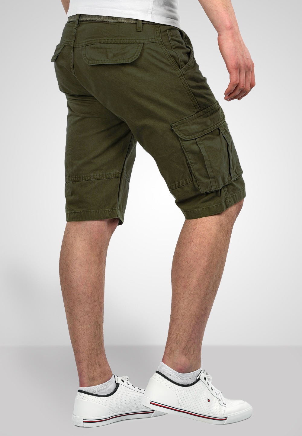 Alessandro Salvarini ASNico Men's Cargo Shorts Green 36 3