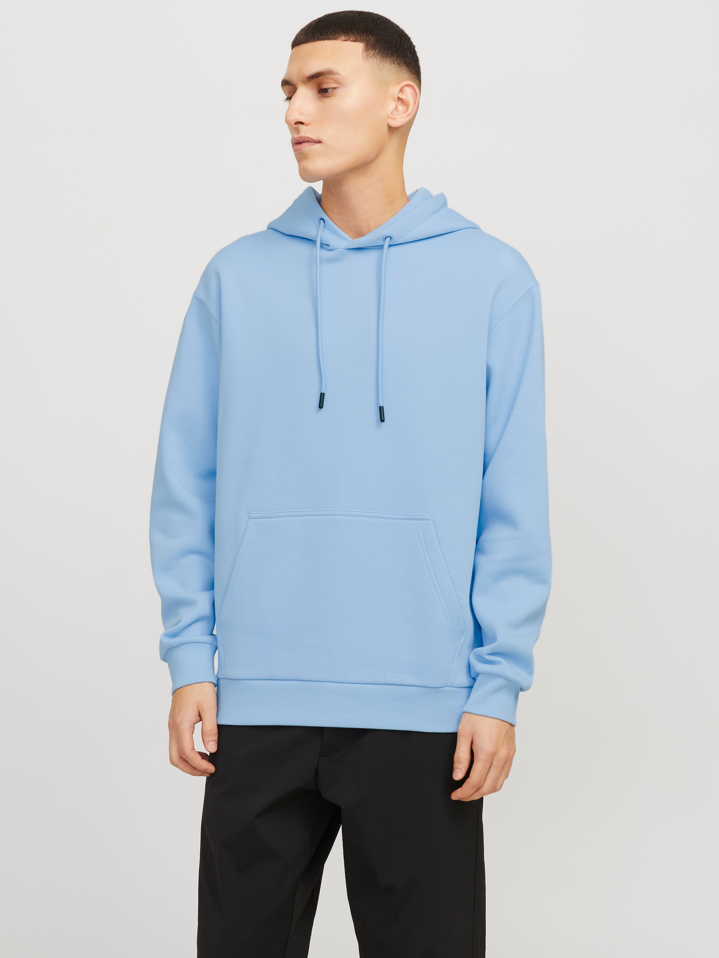 Jack & Jones Kapuzensweatshirt "JJEBRADLEY SWEAT HOOD NOOS", mit Känguru Tasche