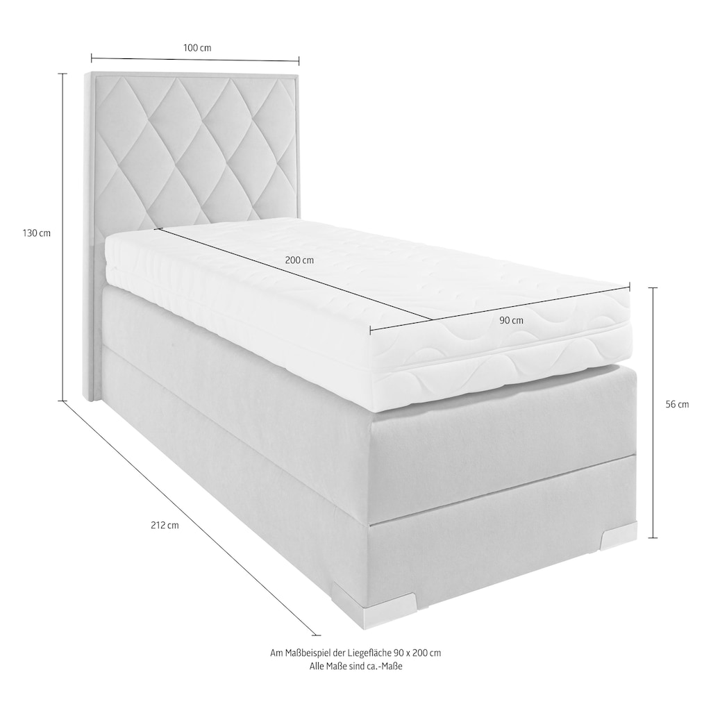 Westfalia Schlafkomfort Boxspringbett