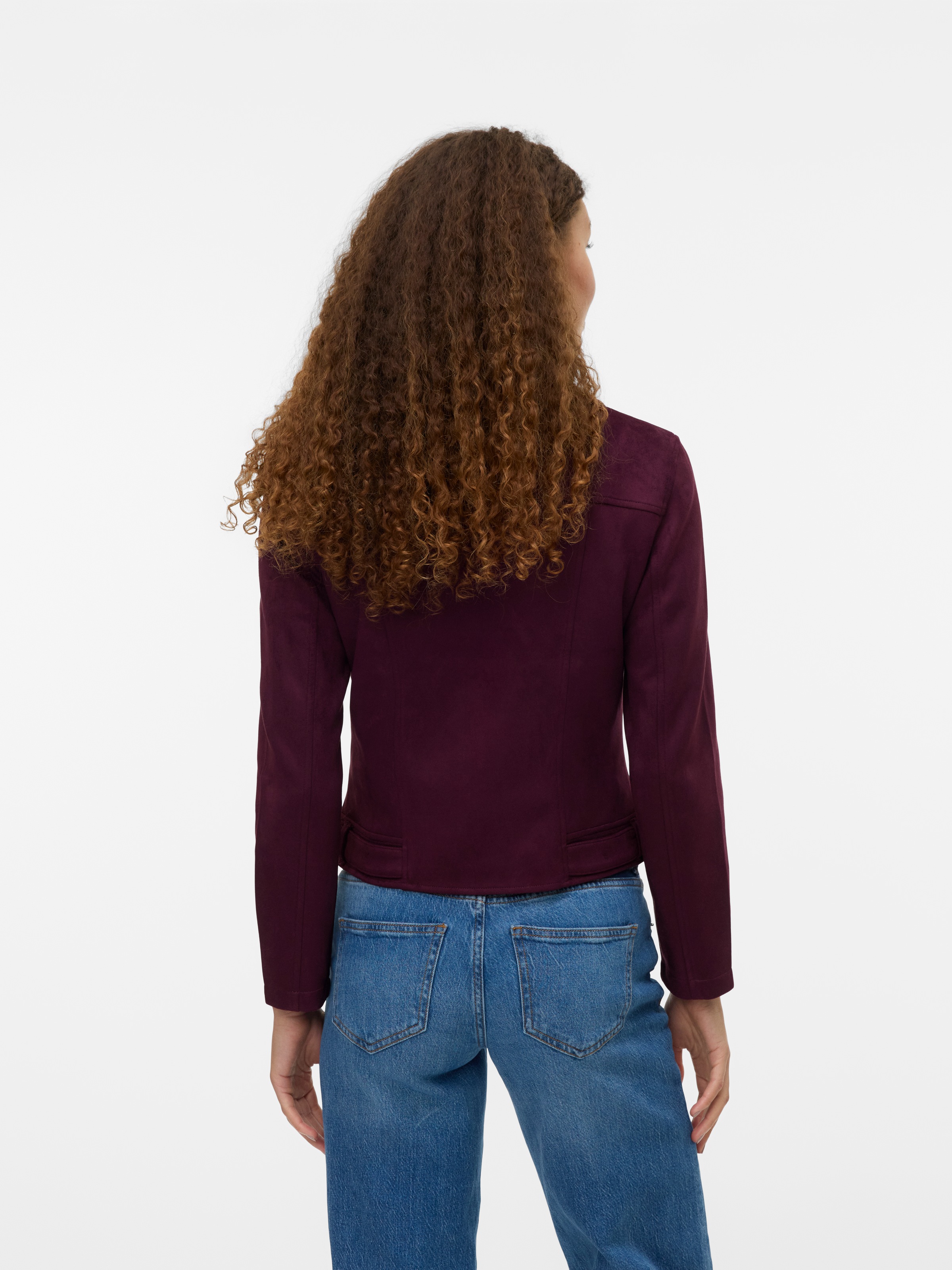 Vero Moda Lederimitatjacke "VMJOSE SHORT FAUX SUEDE JACKET NOOS" günstig online kaufen