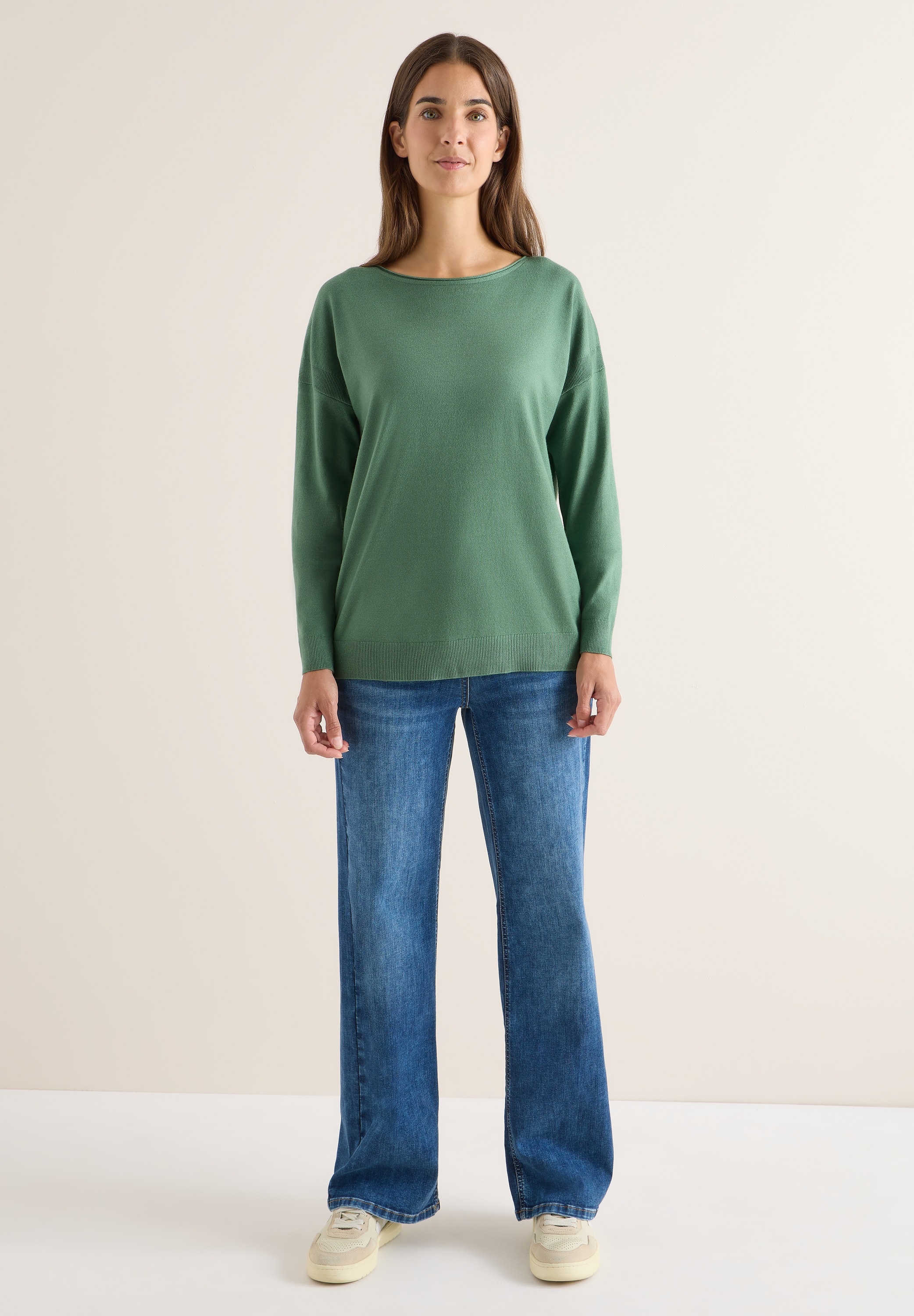 Cecil Strickpullover, aus softem Materialmix