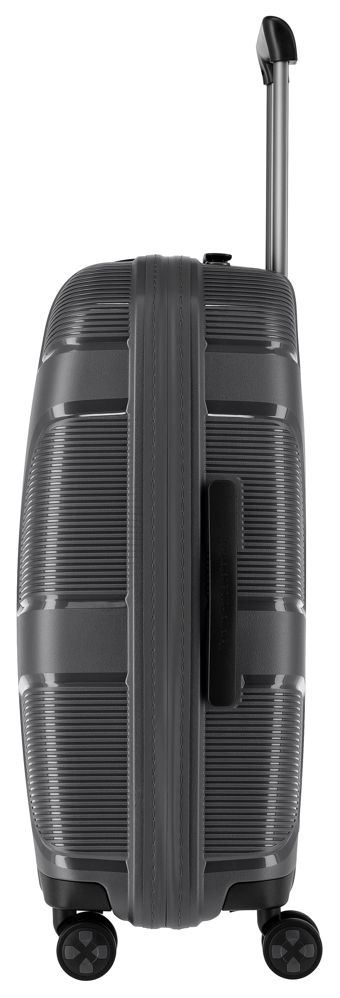 Thumbnail - IMPACKT Hartschalen-Trolley "IP1, verschiedene Größen und Farben" 73 l 4 Rollen Hartschalen-Koffer vegan Koffer Reisegep...