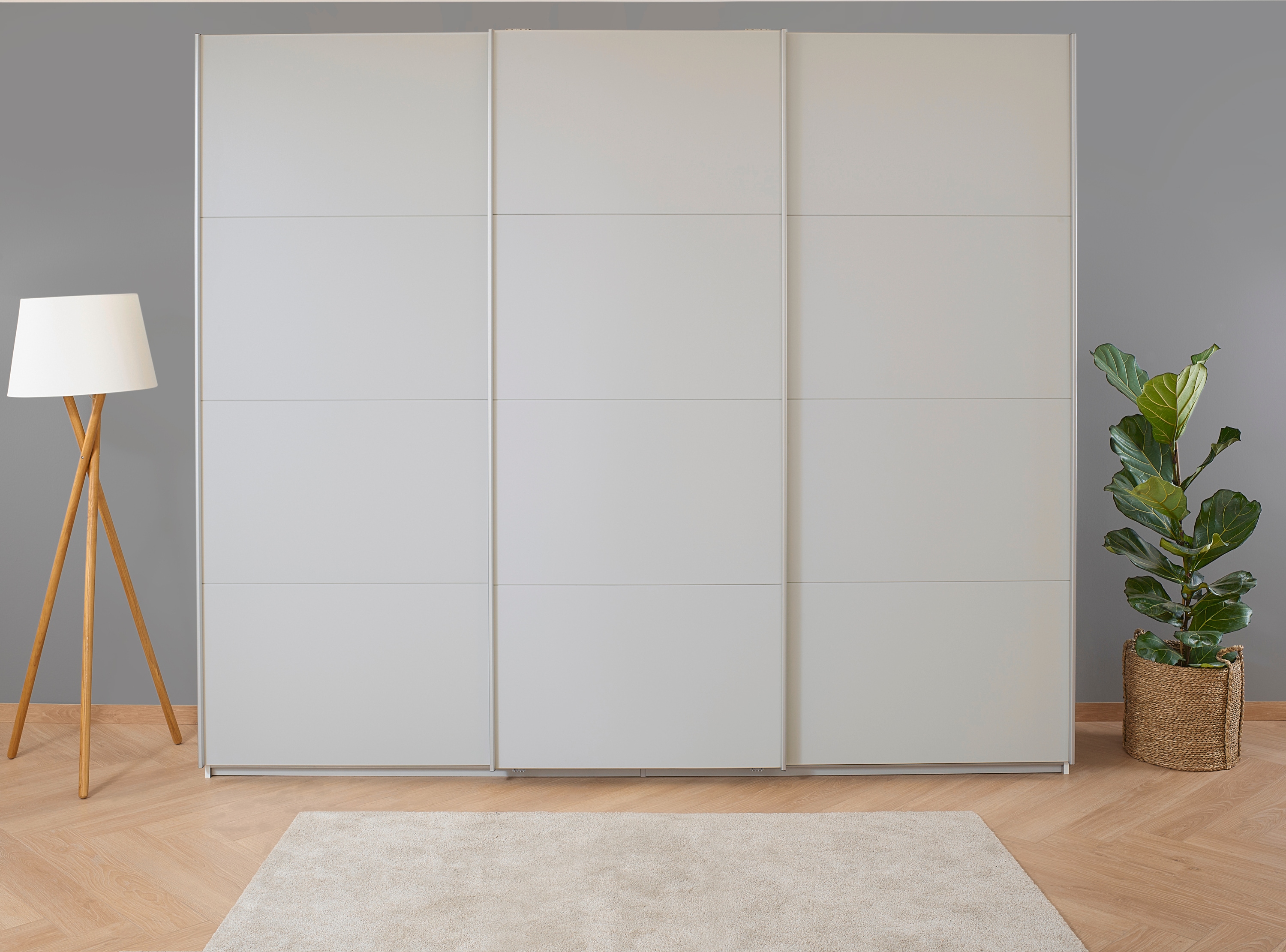 OTTO home Kleiderschrank "Mehrzweckschrank Aktenschrank Möbel Mietswohnung Schlafzimmer KOLUNA" 3 Ausstattungen BASIC/CLASSIC/PREMIUM (inkl. SOFT-CLOSE-FUNKTION), Breiten 203/271/315/360 cm Höhen 210/229 Dekor-Front MADE IN GERMANY