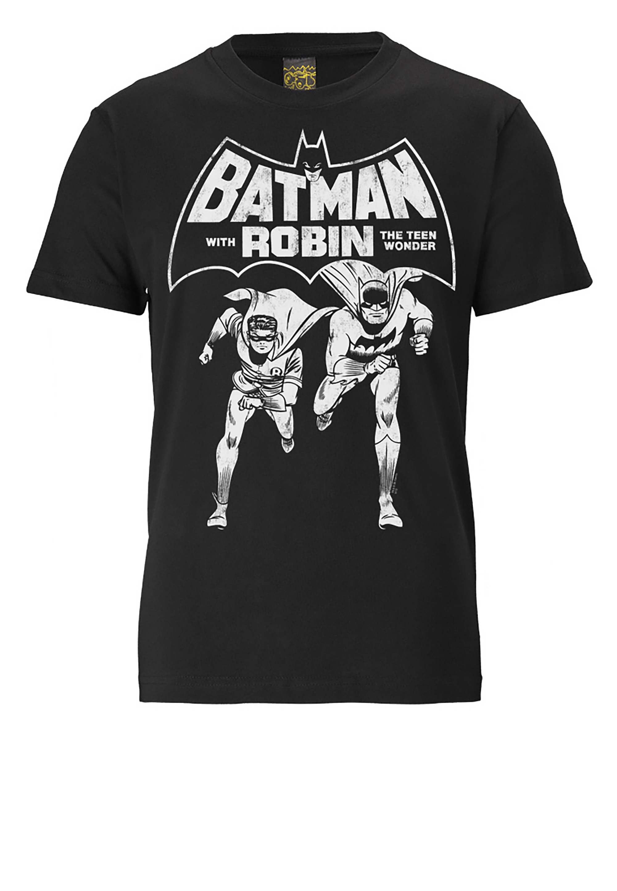 LOGOSHIRT T-Shirt »Batman & Robin - Teen Wonder«, mit trendigem Superhelden-Print