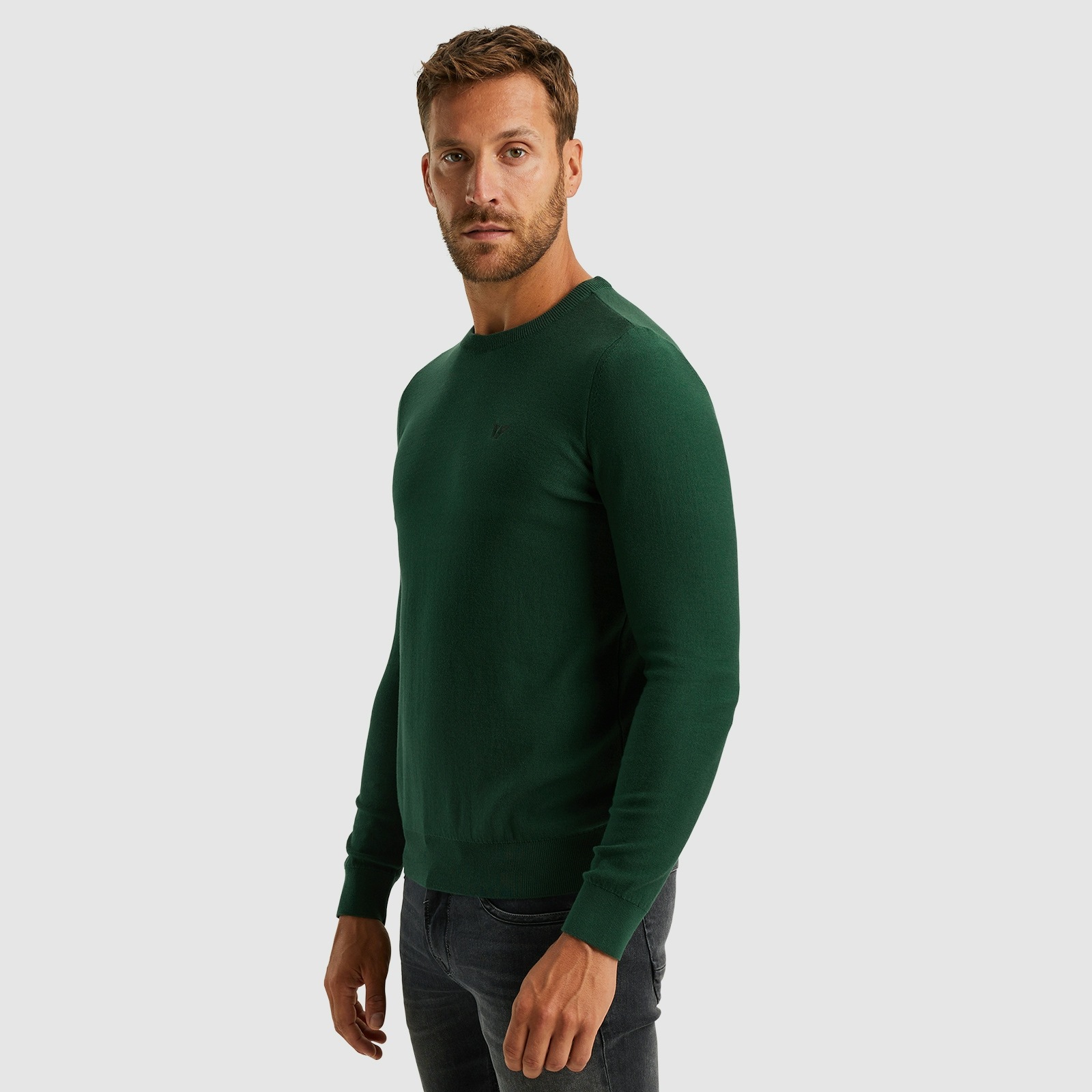 PME LEGEND Strickpullover, mit Logostickerei