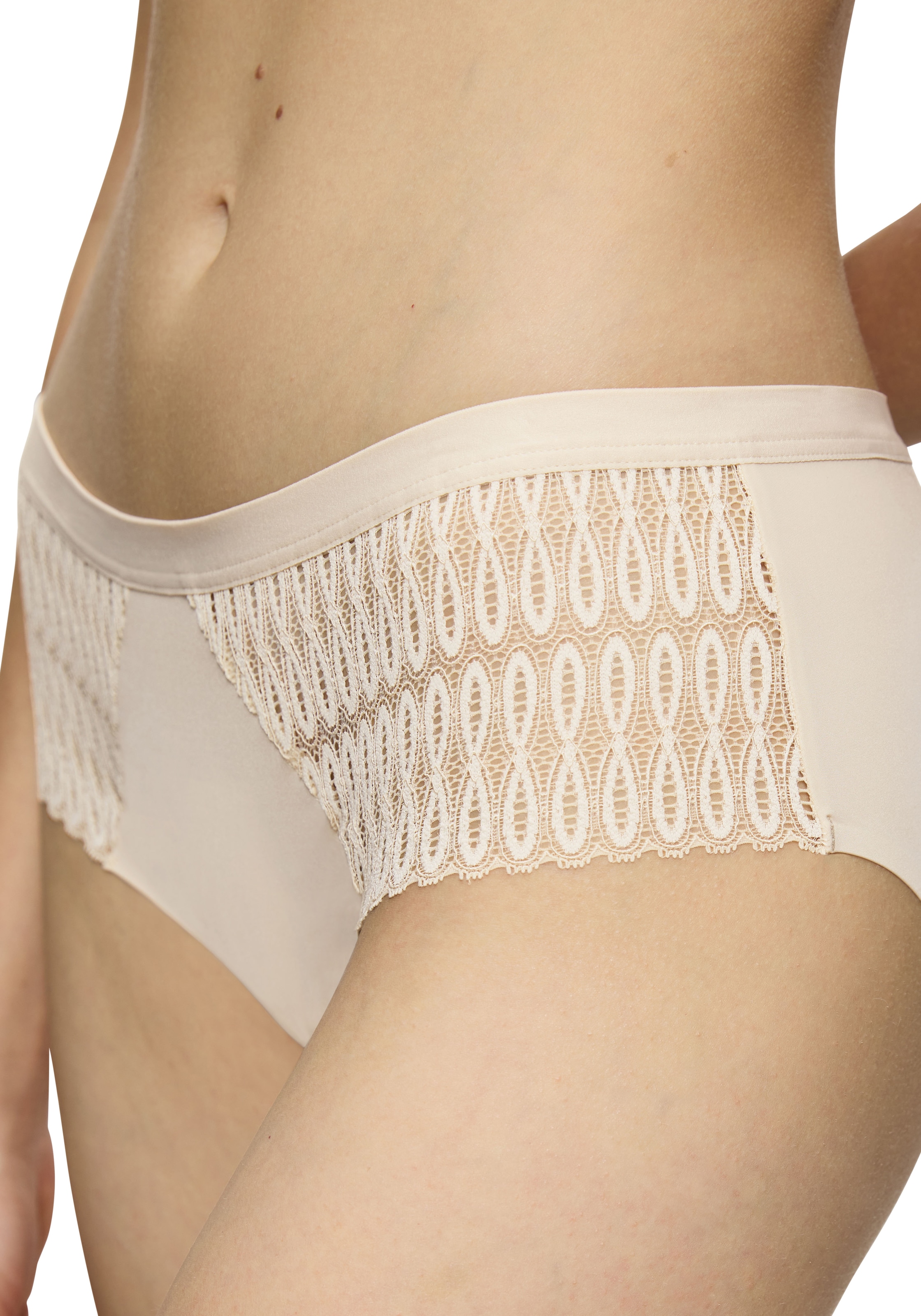 Triumph Maxislip »Aura Spotlight«, moderne Grafikspitze, elastischer Bund, Microfaser, bequem