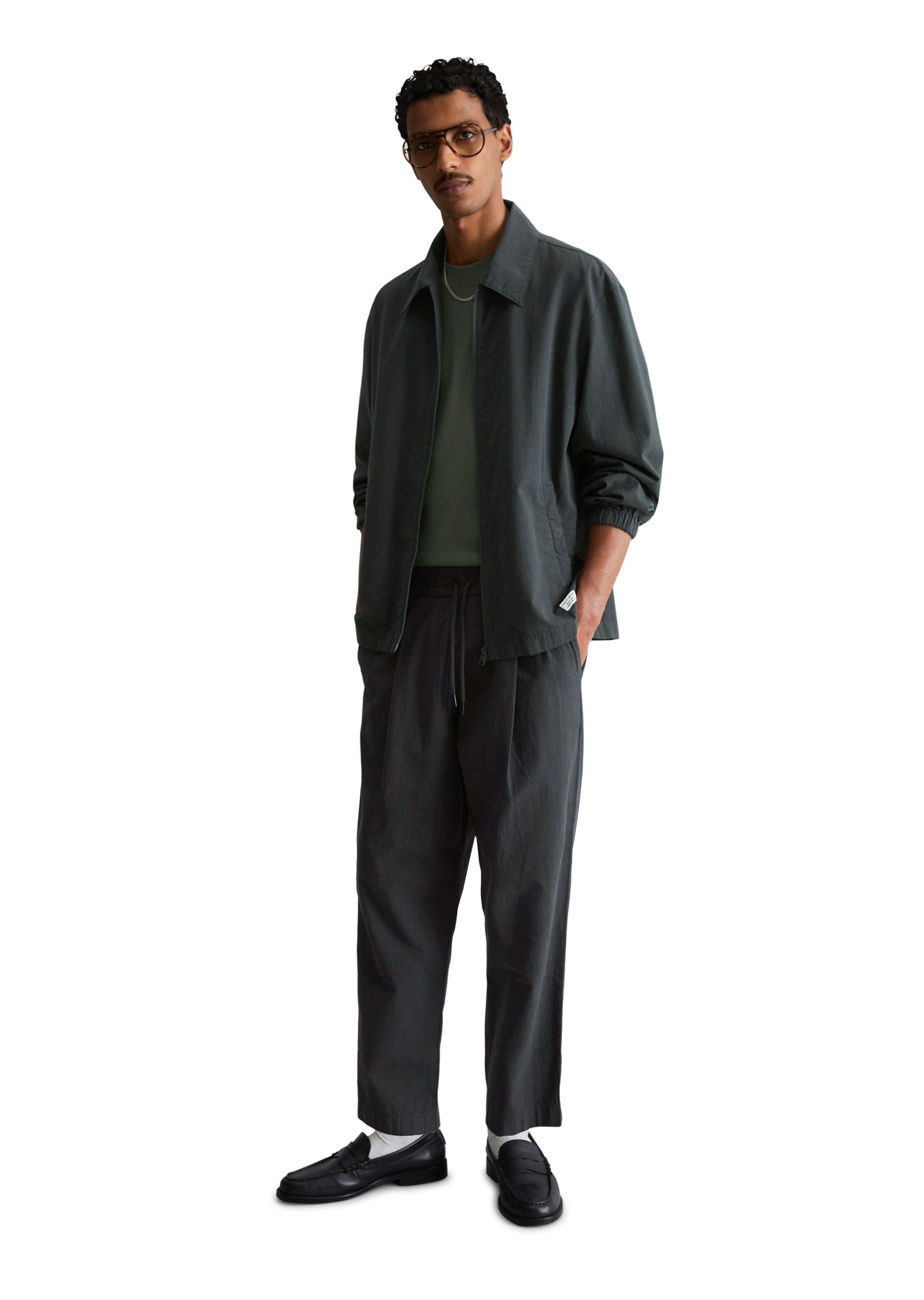 Marc O'Polo DENIM Kurzjacke »aus reiner Bio-Baumwolle«