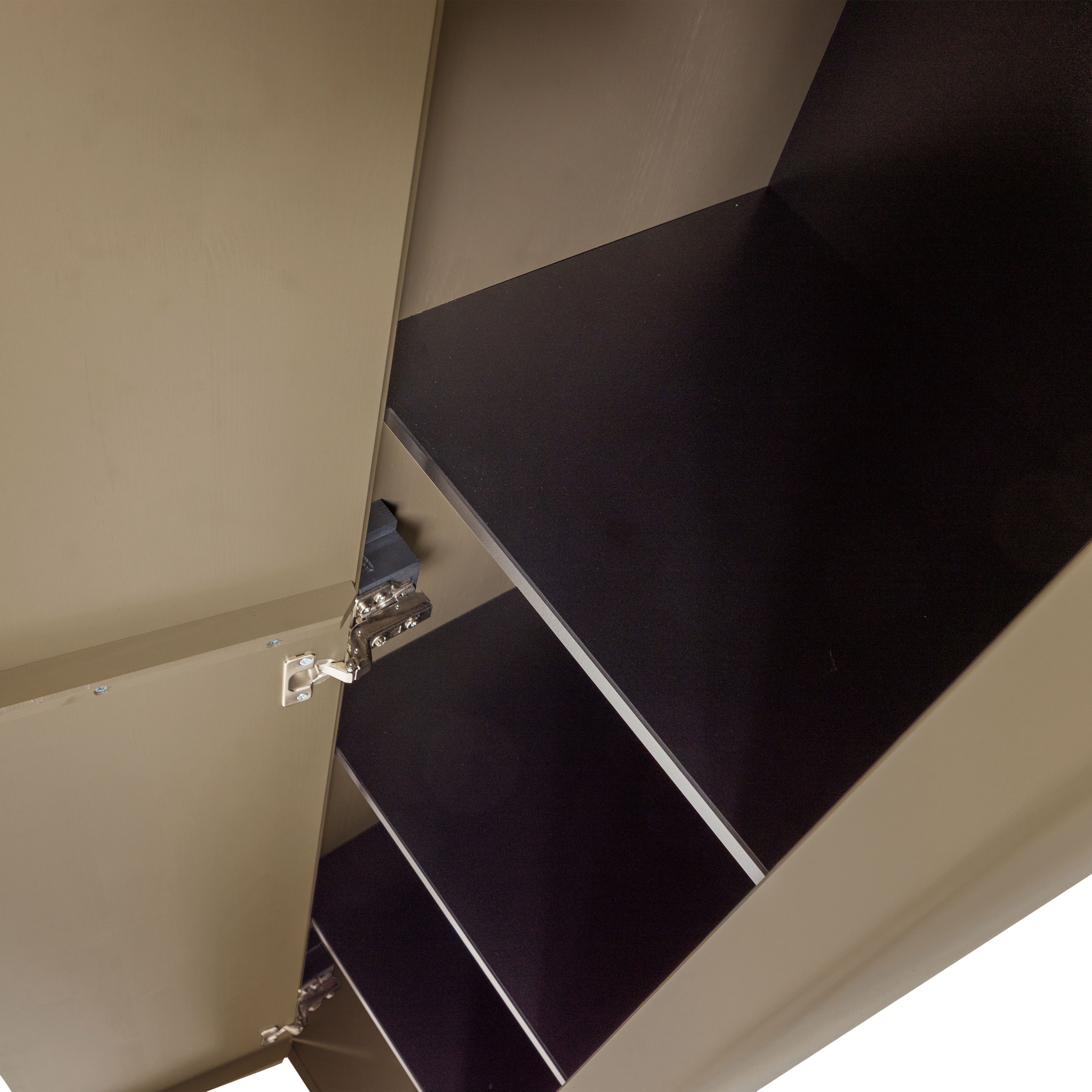 WOOOD Mehrzweckschrank »Gunnar FSC® Mix Kiefernholz mit sichtbare Maserung 45x39x217 cm« Tragkraft 30 kg, abgerundete Ecken, Wandbefestigung empfohlen