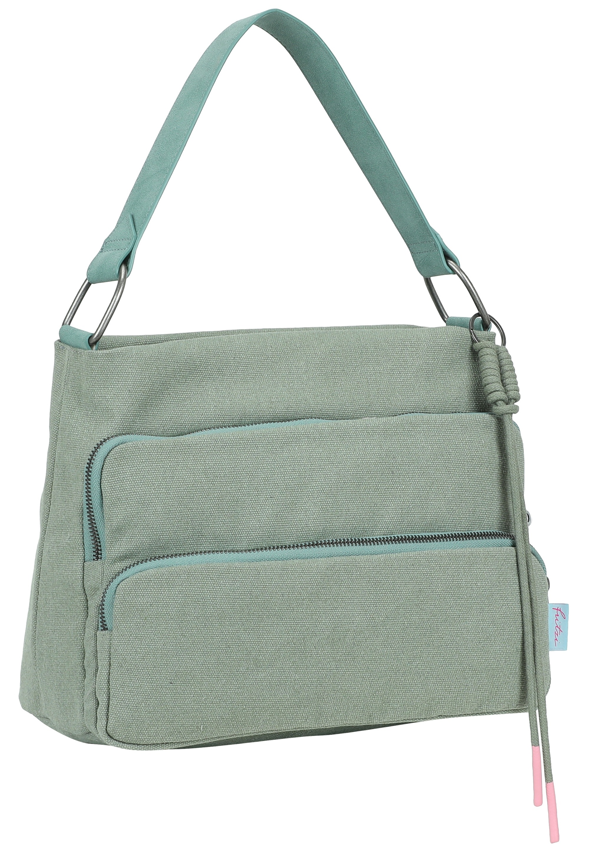 Fritzi aus Preußen Schultertasche "Donny Hobo" mit aufgesetzten Vordertasch günstig online kaufen