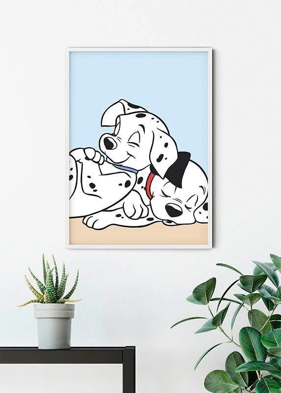 | Cuddle«, St.), (1 Disney, Poster Dalmatiner »101 Komar Schlafzimmer, BAUR Wohnzimmer Kinderzimmer,
