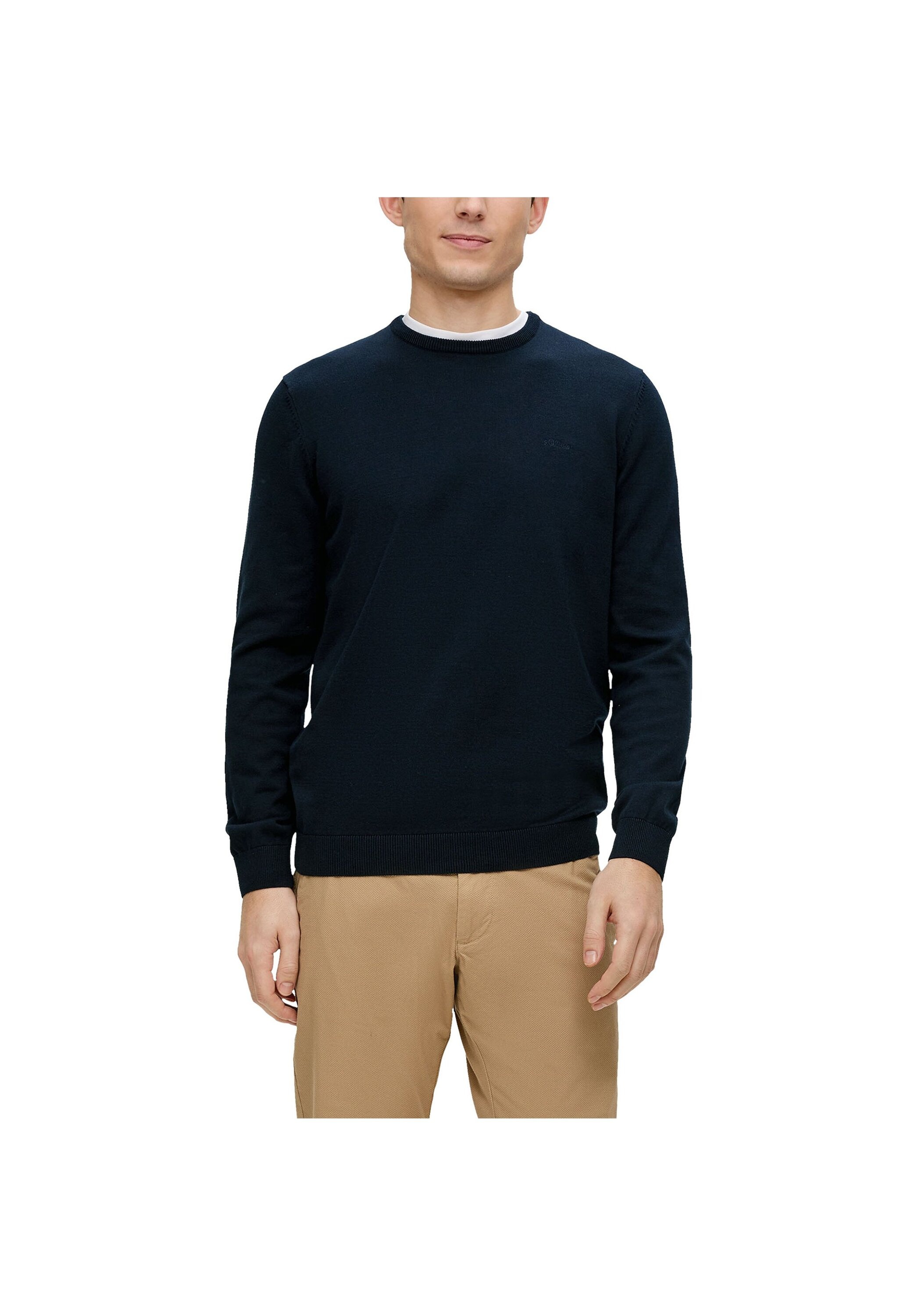 s.Oliver Sweater "Strickpullover Basic Strickpullover 1er Pack", 1 tlg. günstig online kaufen