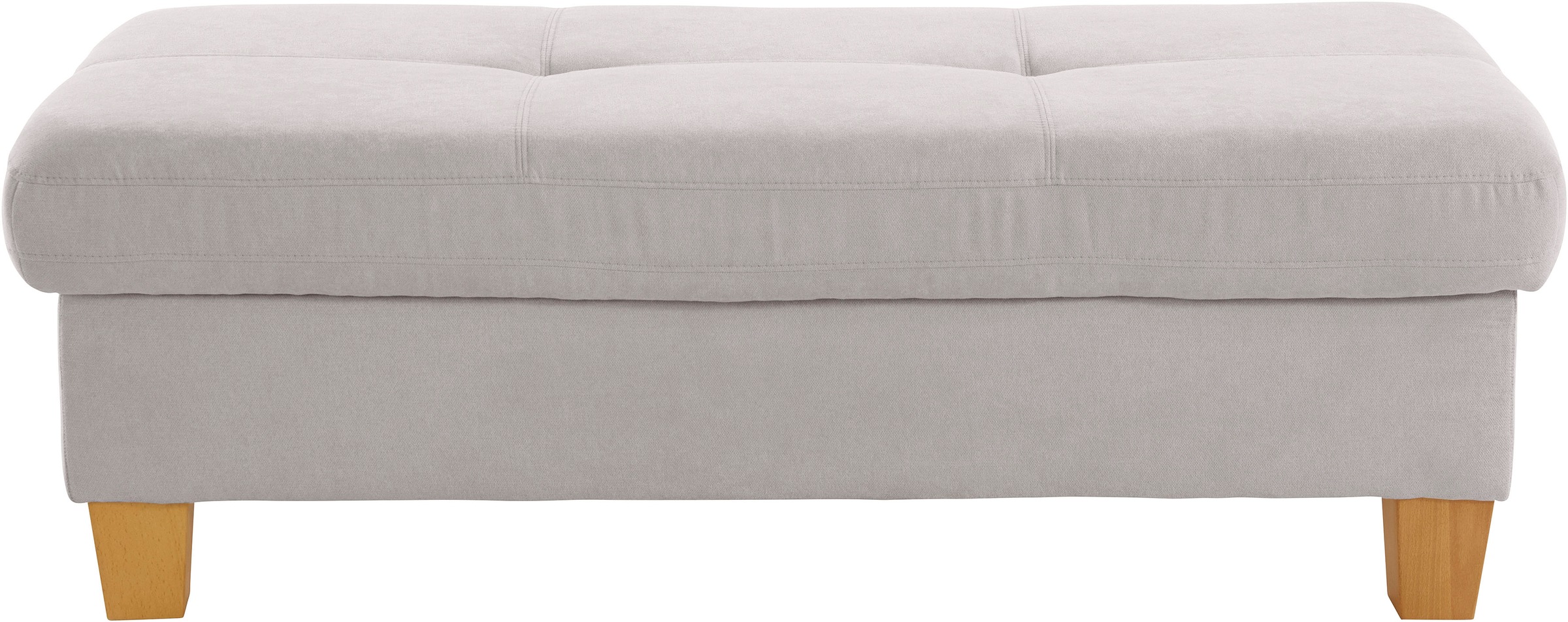 exxpo - sofa fashion Hocker »Enya Bankhocker mit Staufach unter der Sitzfläche«, schöne Detailverarbeitung