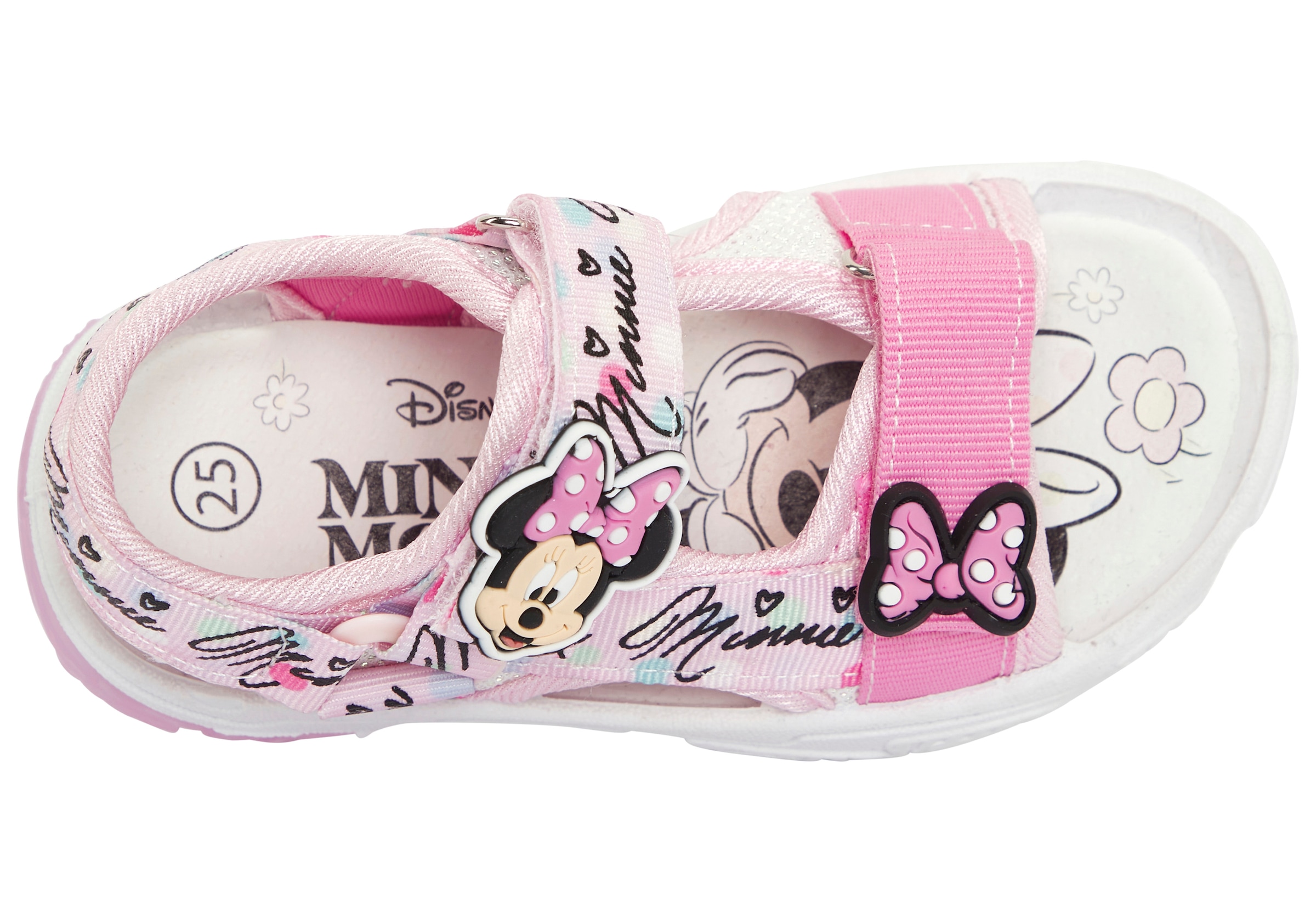 Disney Sandale »MINNIE«  mit cooler Blinkfunktion
