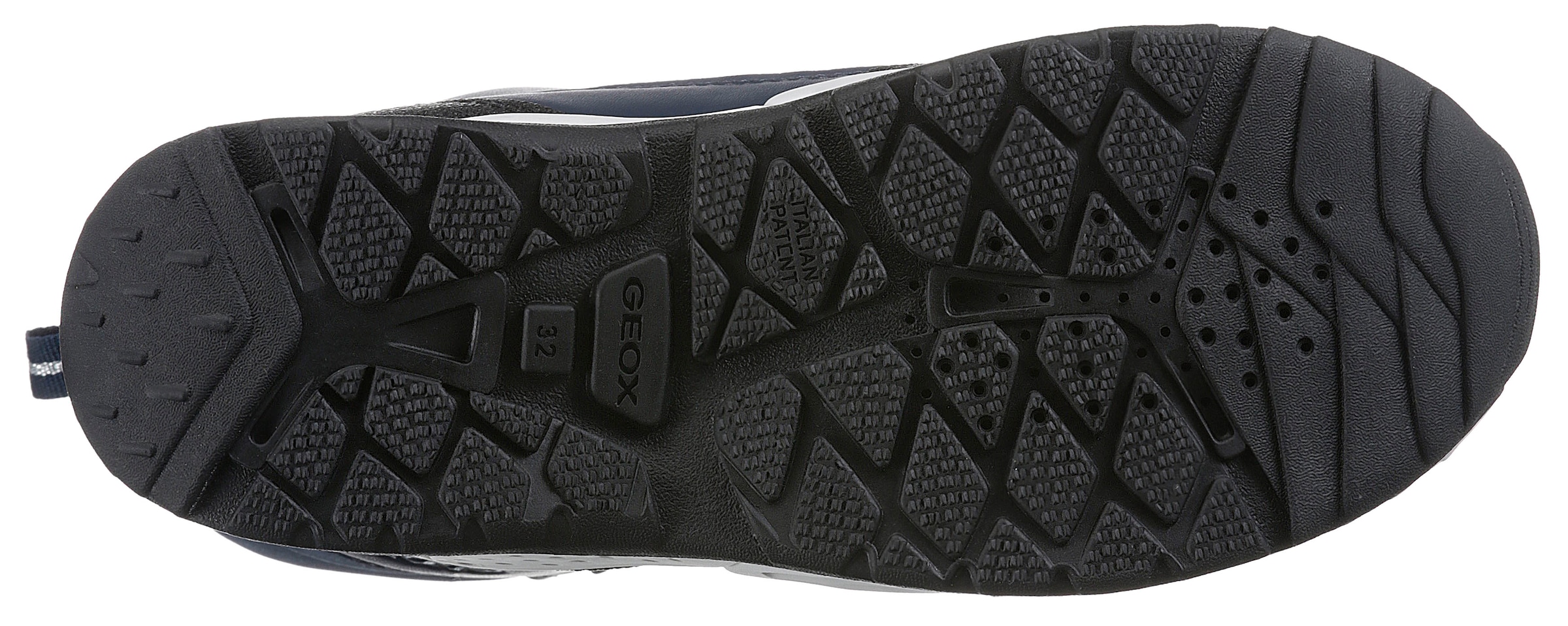 Geox Winterstiefel »J SENTIERO GIRL B AB«, Schnürstiefel, Snowboots mit Schnellverschluss
