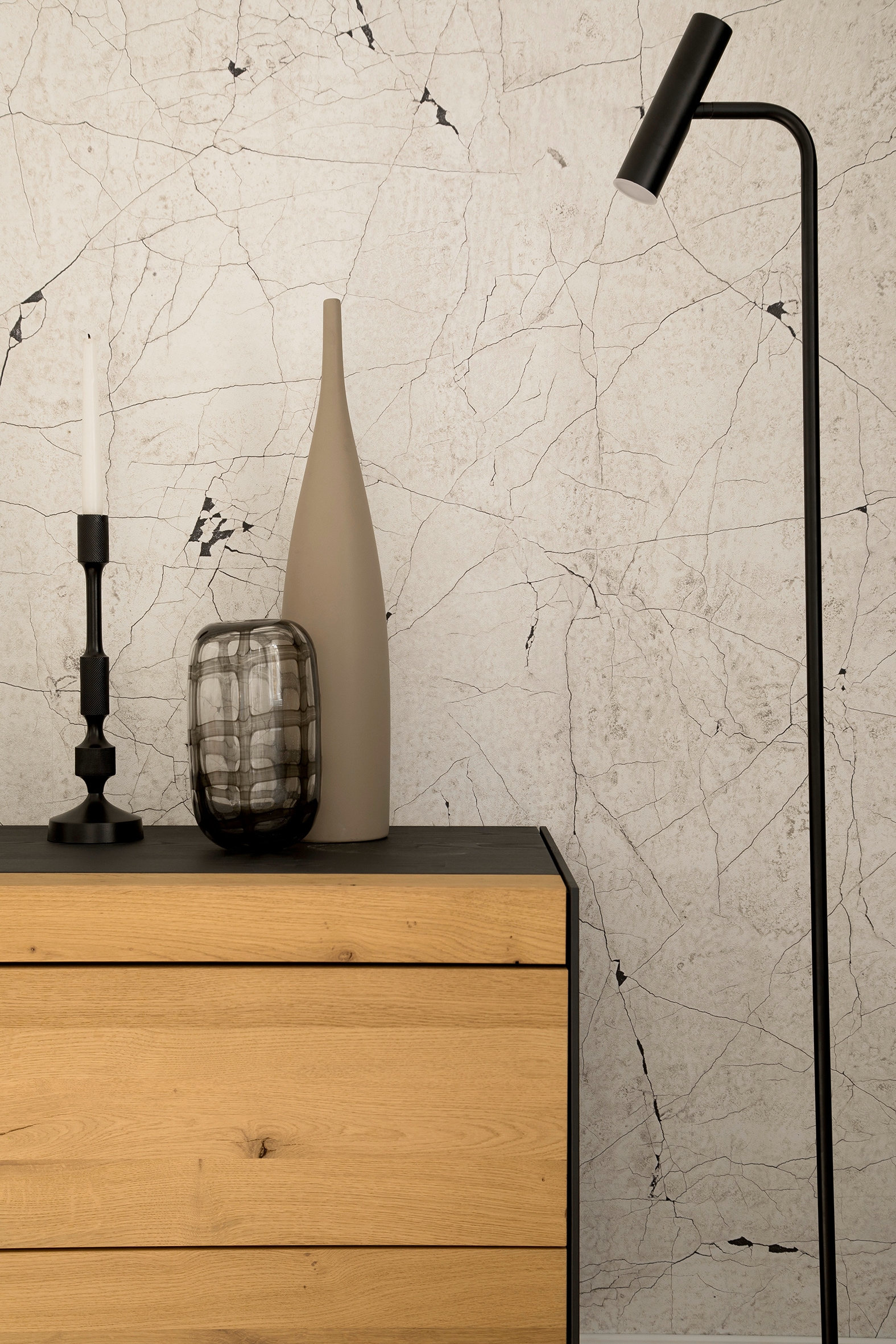 Marburg Fototapete, Steinoptik-Crushoptik, moderne Tapete für Wohnzimmer Schlafzimmer Küche