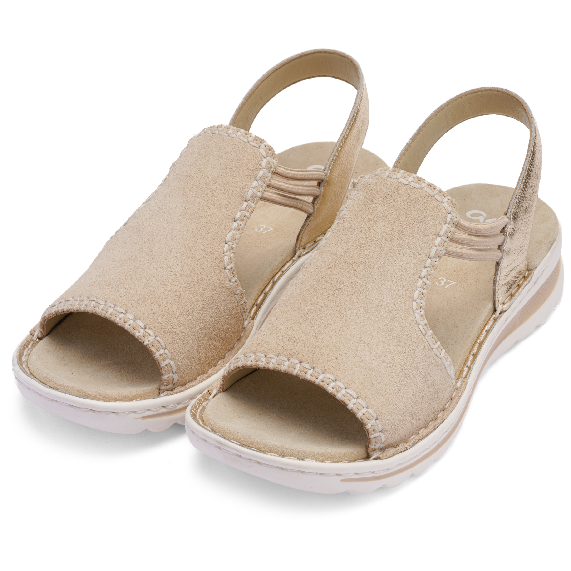 ARA Tampa Wedge Sandal Sand 40 4