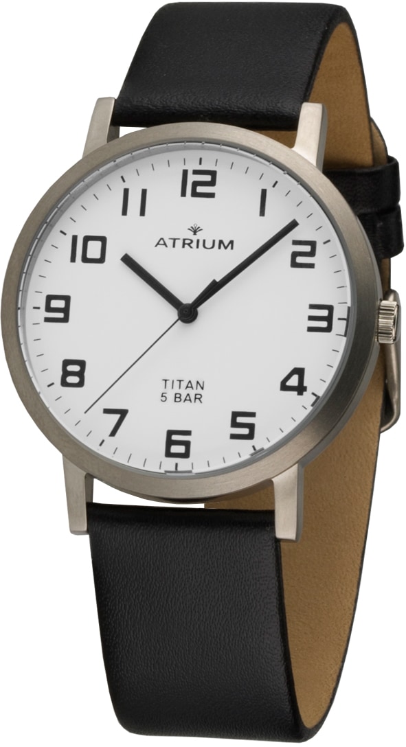 Atrium Quarzuhr »A41-10«, Armbanduhr, Damenuhr, Titan