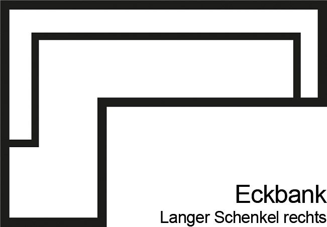 exxpo - sofa fashion Essbank »Barista, bequem und elegant, hohe Bodenfreiheit«, Eckbank Barista bequem und elegant, hochwertige Detailverarbeitung