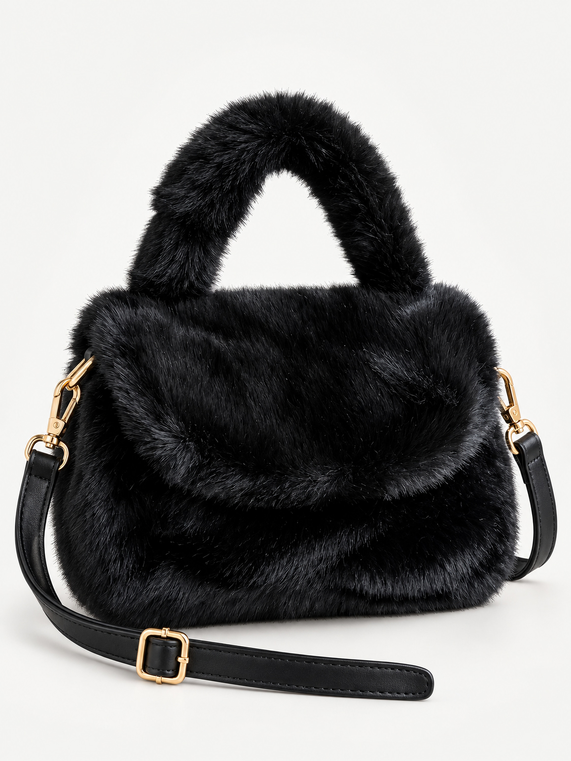 COLLEZIONE ALESSANDRO Henkeltasche »Smallfoot« aus kuschelweichem Teddy
